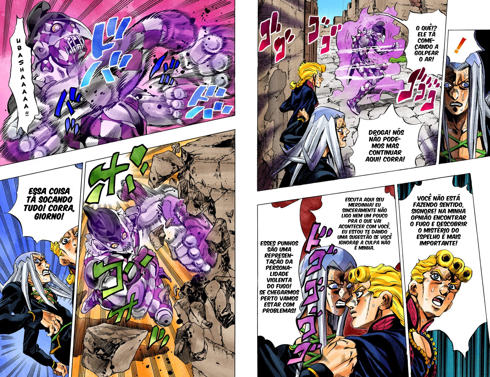 JoJo's Bizarre Adventure, Part 5: Golden Wind - Digital Colored Comics Capítulo 41 Página 7