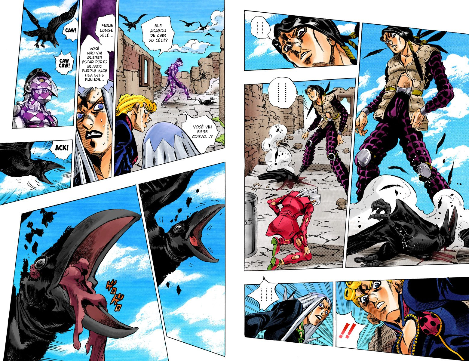 JoJo's Bizarre Adventure, Part 5: Golden Wind - Digital Colored Comics Capítulo 41 Página 9