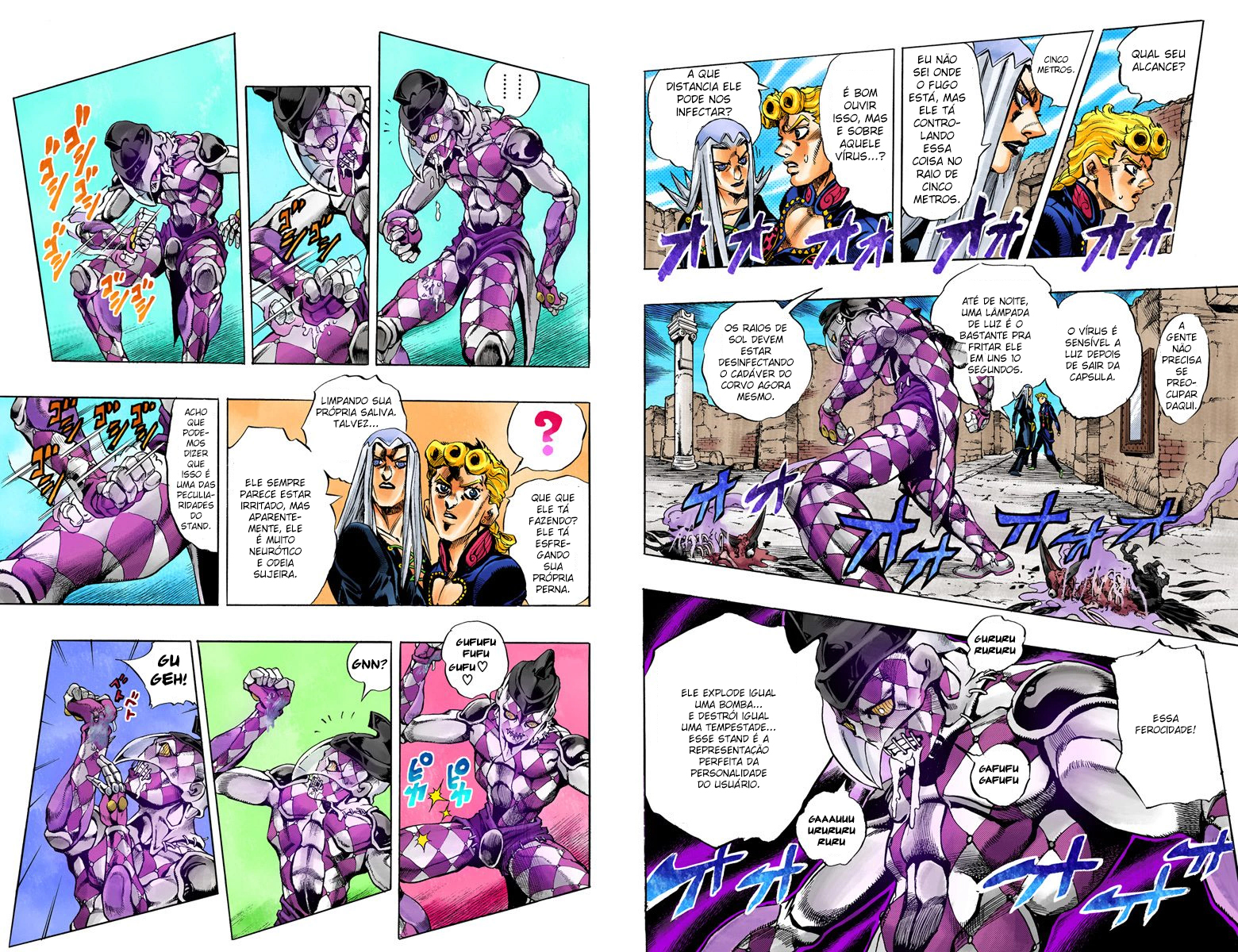JoJo's Bizarre Adventure, Part 5: Golden Wind - Digital Colored Comics Capítulo 42 Página 3