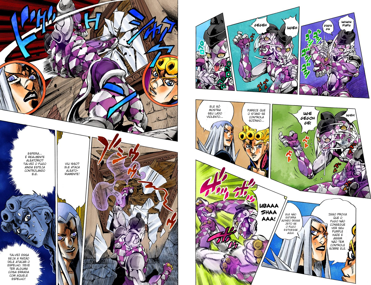 JoJo's Bizarre Adventure, Part 5: Golden Wind - Digital Colored Comics Capítulo 42 Página 4