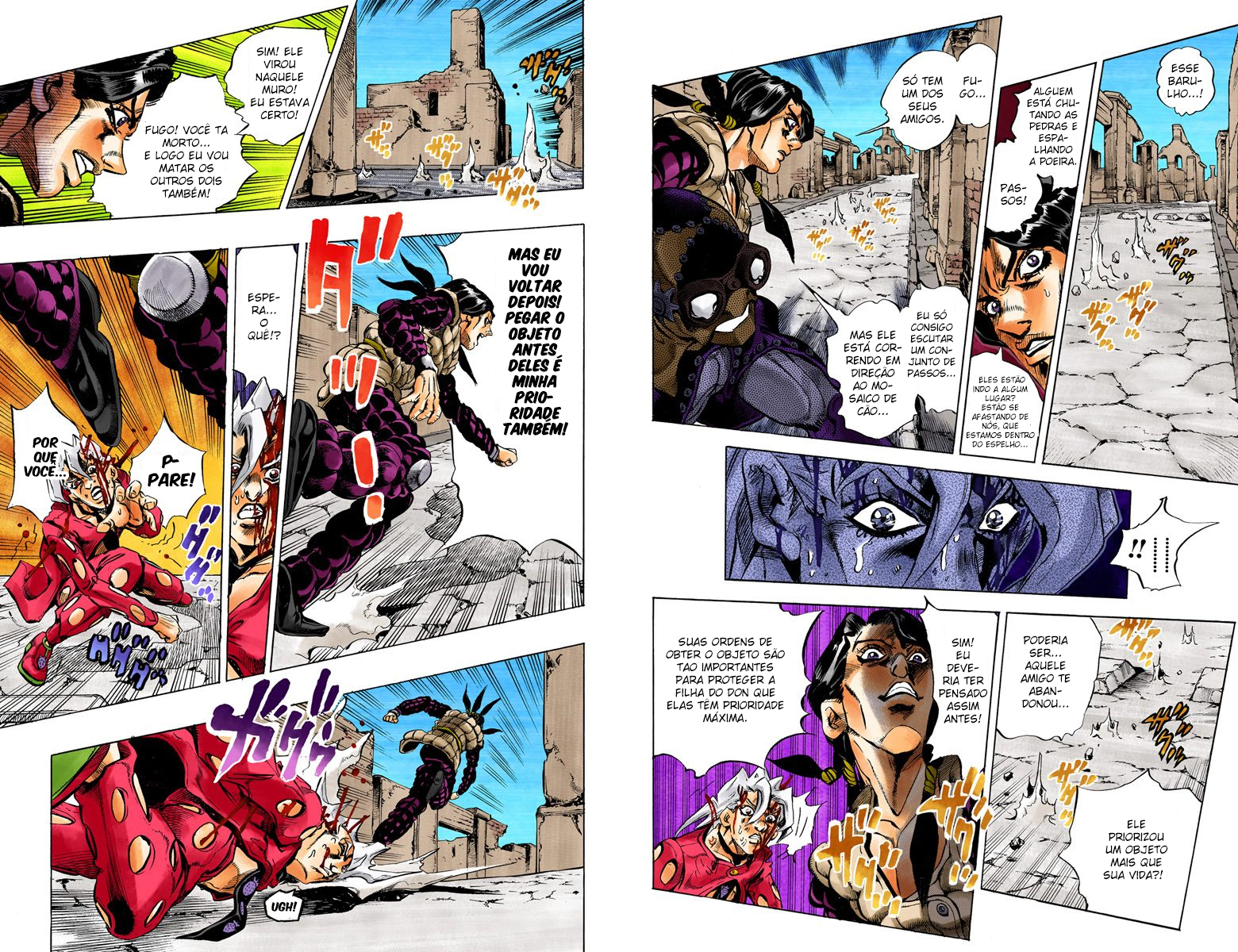 JoJo's Bizarre Adventure, Part 5: Golden Wind - Digital Colored Comics Capítulo 42 Página 8