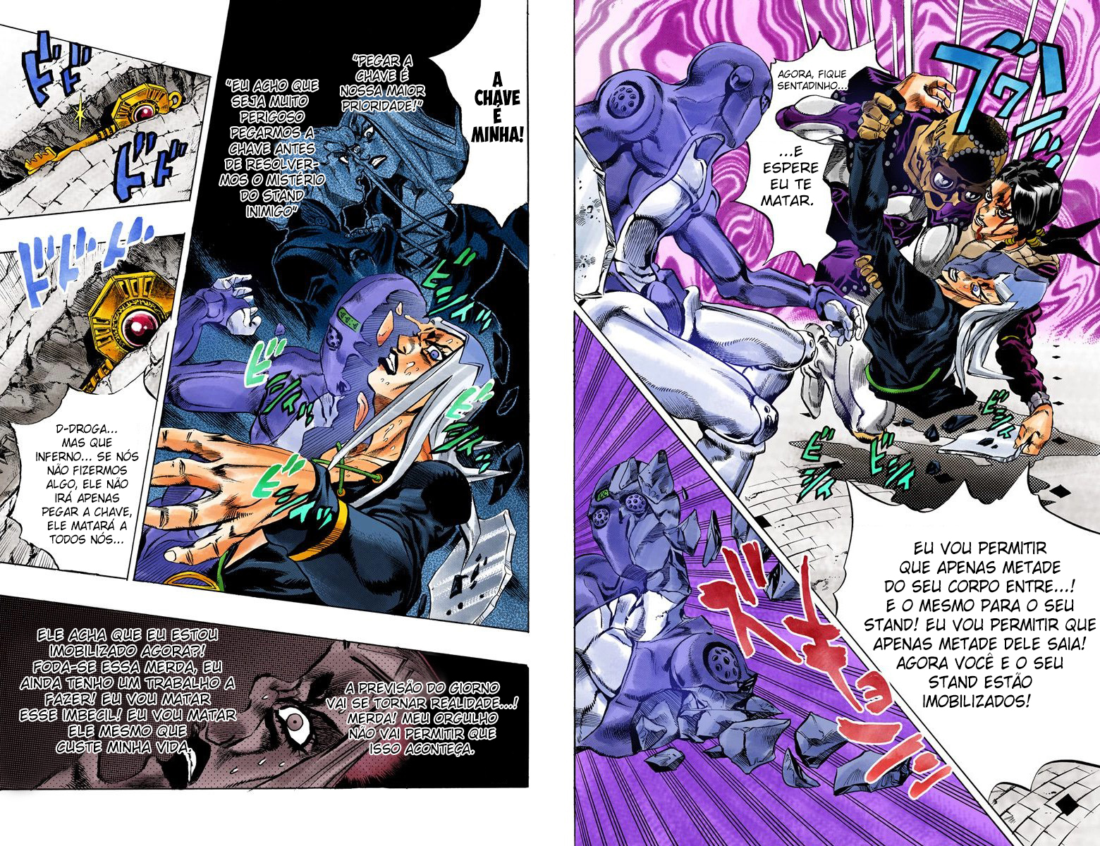 JoJo's Bizarre Adventure, Part 5: Golden Wind - Digital Colored Comics Capítulo 43 Página 10