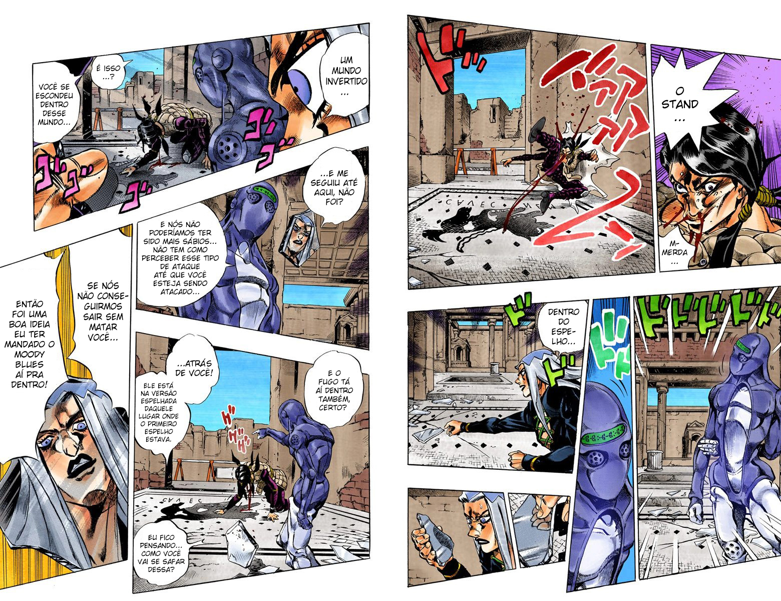 JoJo's Bizarre Adventure, Part 5: Golden Wind - Digital Colored Comics Capítulo 43 Página 6