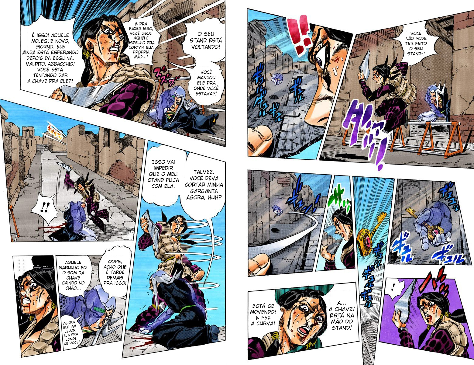 JoJo's Bizarre Adventure, Part 5: Golden Wind - Digital Colored Comics Capítulo 44 Página 10
