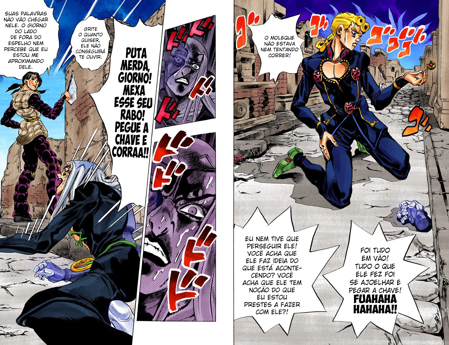 JoJo's Bizarre Adventure, Part 5: Golden Wind - Digital Colored Comics Capítulo 44 Página 12
