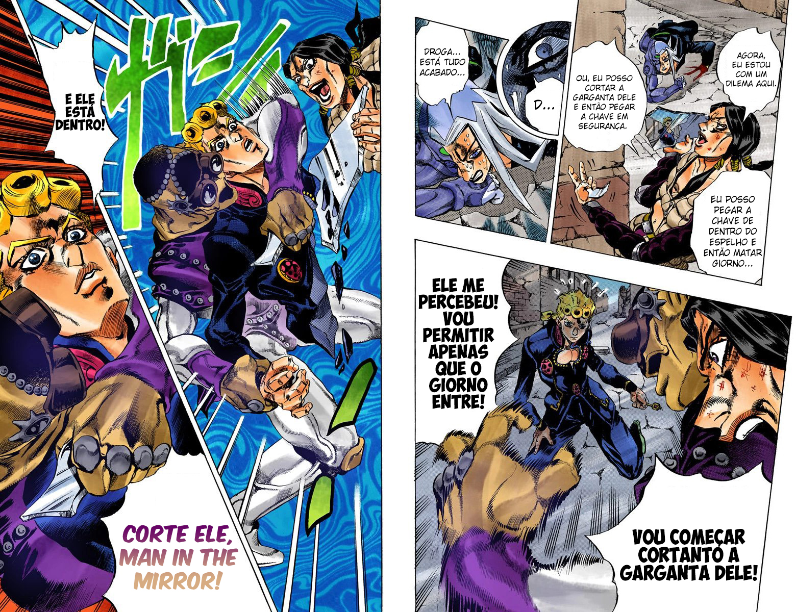 JoJo's Bizarre Adventure, Part 5: Golden Wind - Digital Colored Comics Capítulo 44 Página 13