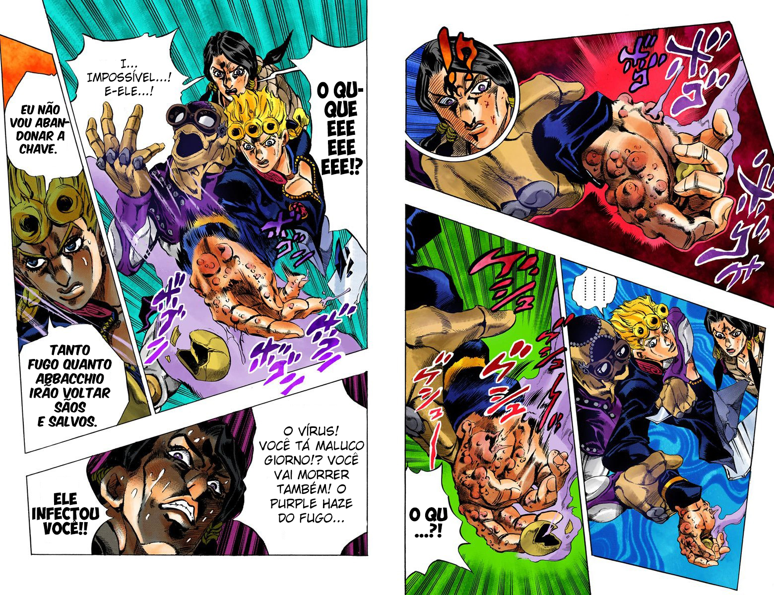 JoJo's Bizarre Adventure, Part 5: Golden Wind - Digital Colored Comics Capítulo 44 Página 14