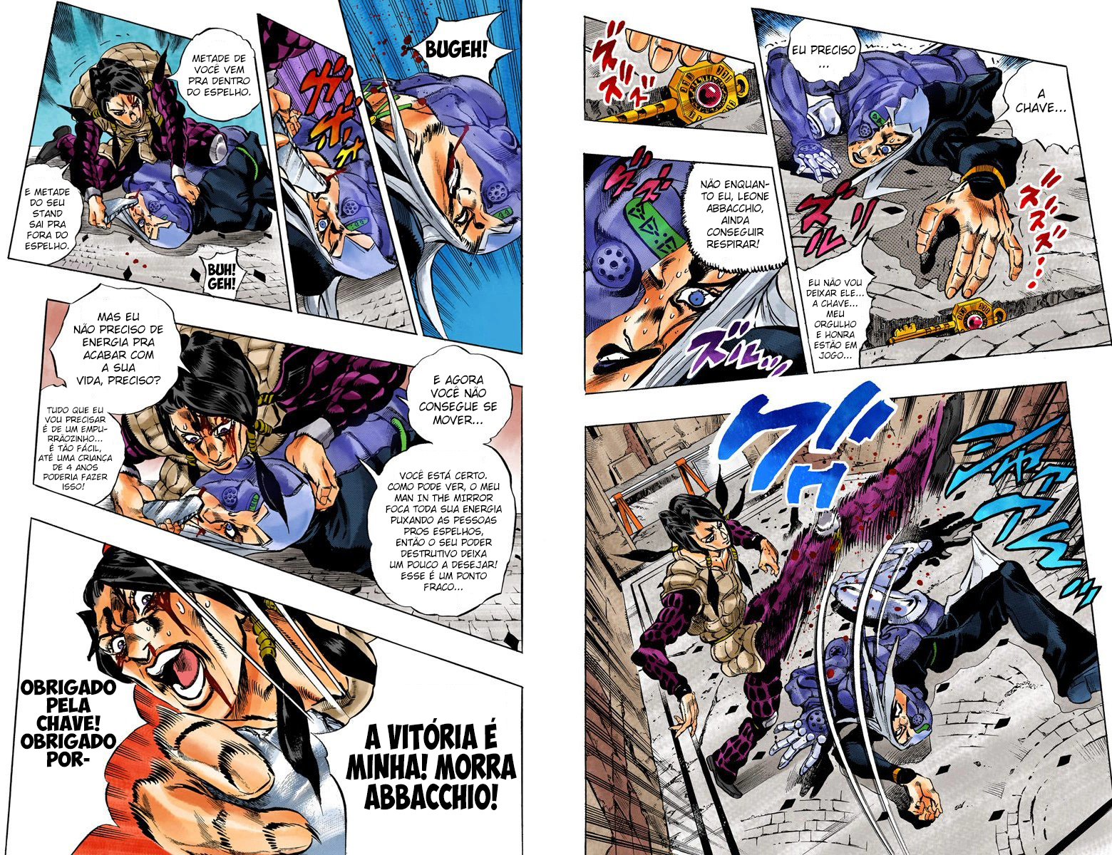 JoJo's Bizarre Adventure, Part 5: Golden Wind - Digital Colored Comics Capítulo 44 Página 6