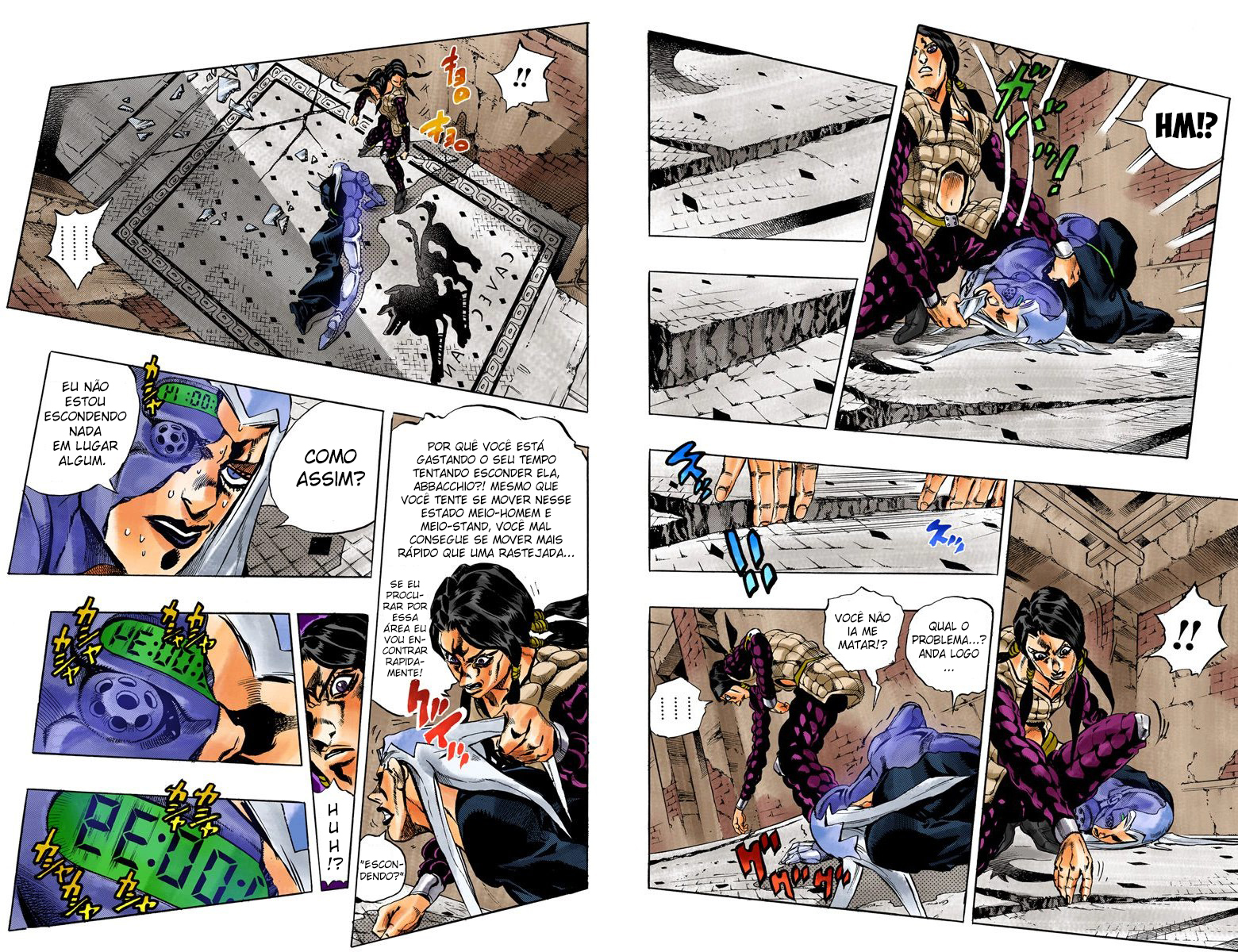 JoJo's Bizarre Adventure, Part 5: Golden Wind - Digital Colored Comics Capítulo 44 Página 7