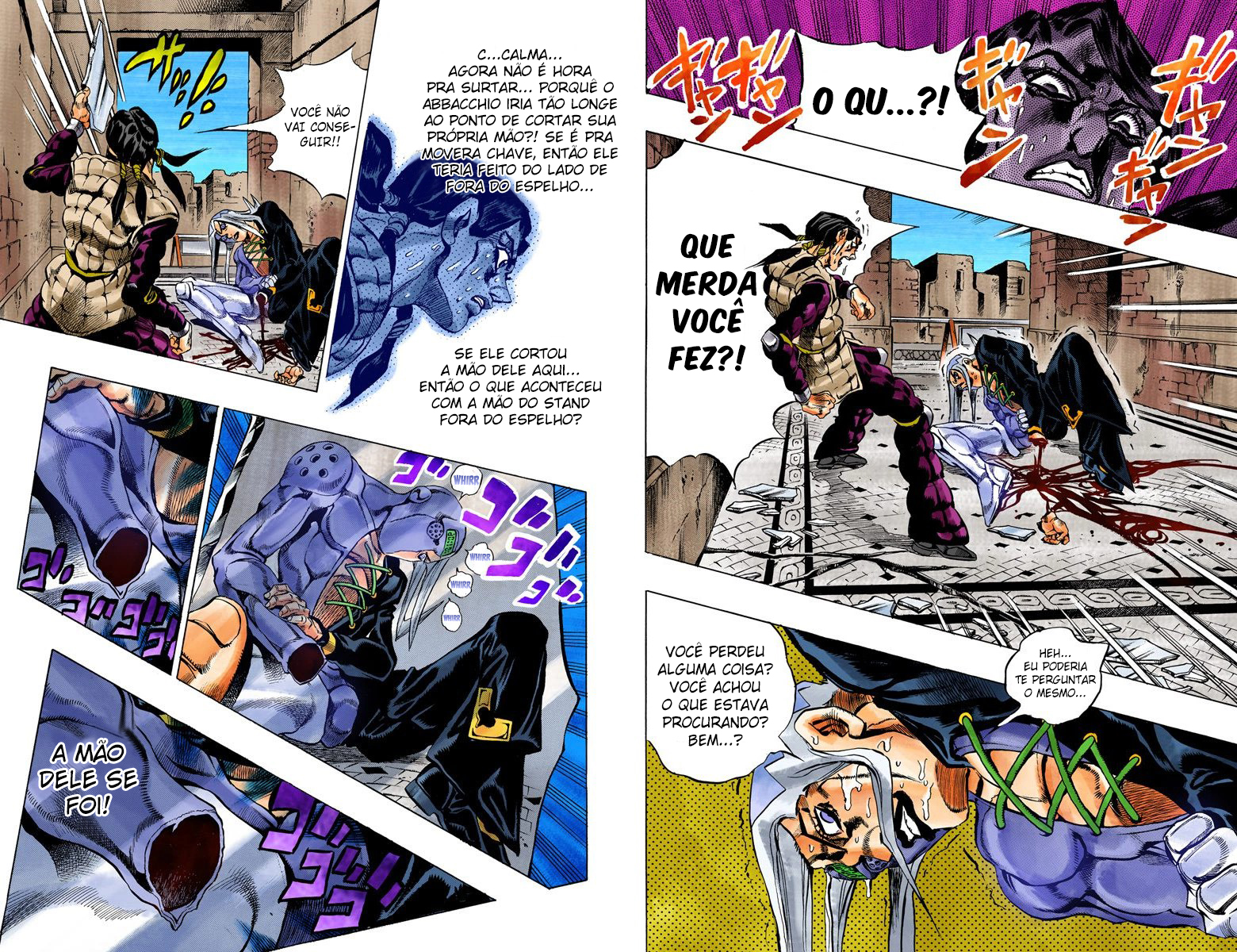 JoJo's Bizarre Adventure, Part 5: Golden Wind - Digital Colored Comics Capítulo 44 Página 9