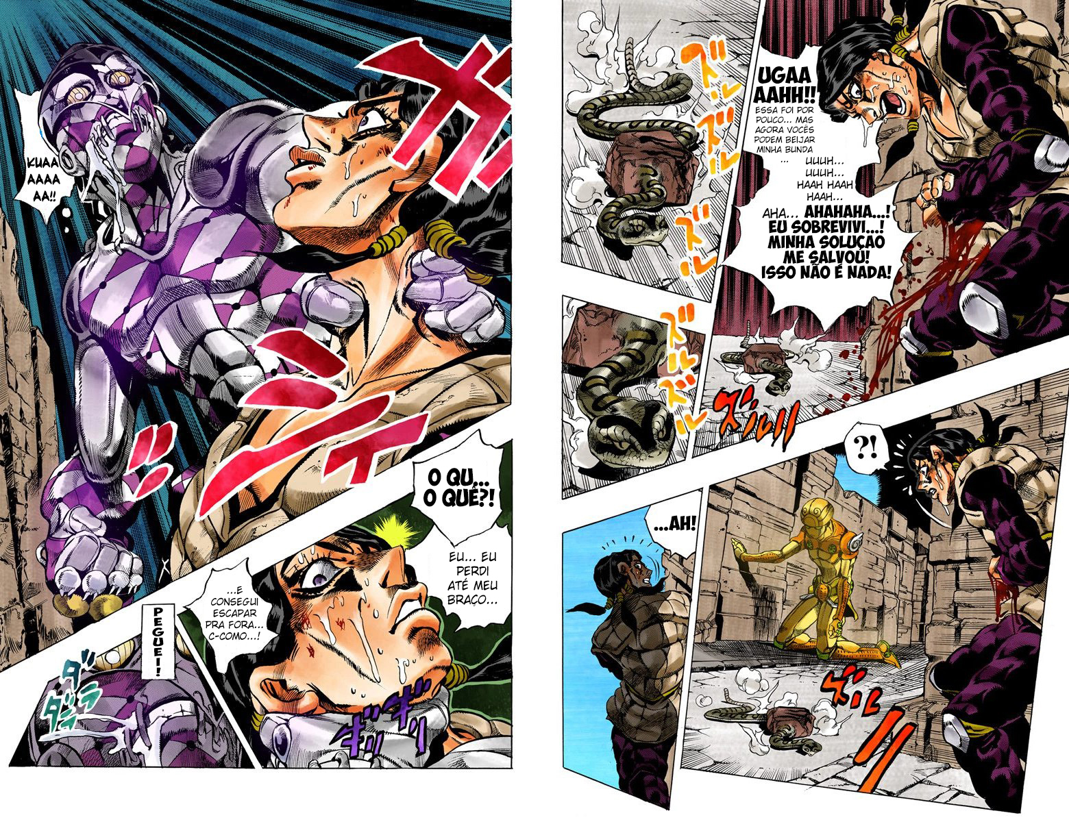 JoJo's Bizarre Adventure, Part 5: Golden Wind - Digital Colored Comics Capítulo 45 Página 10