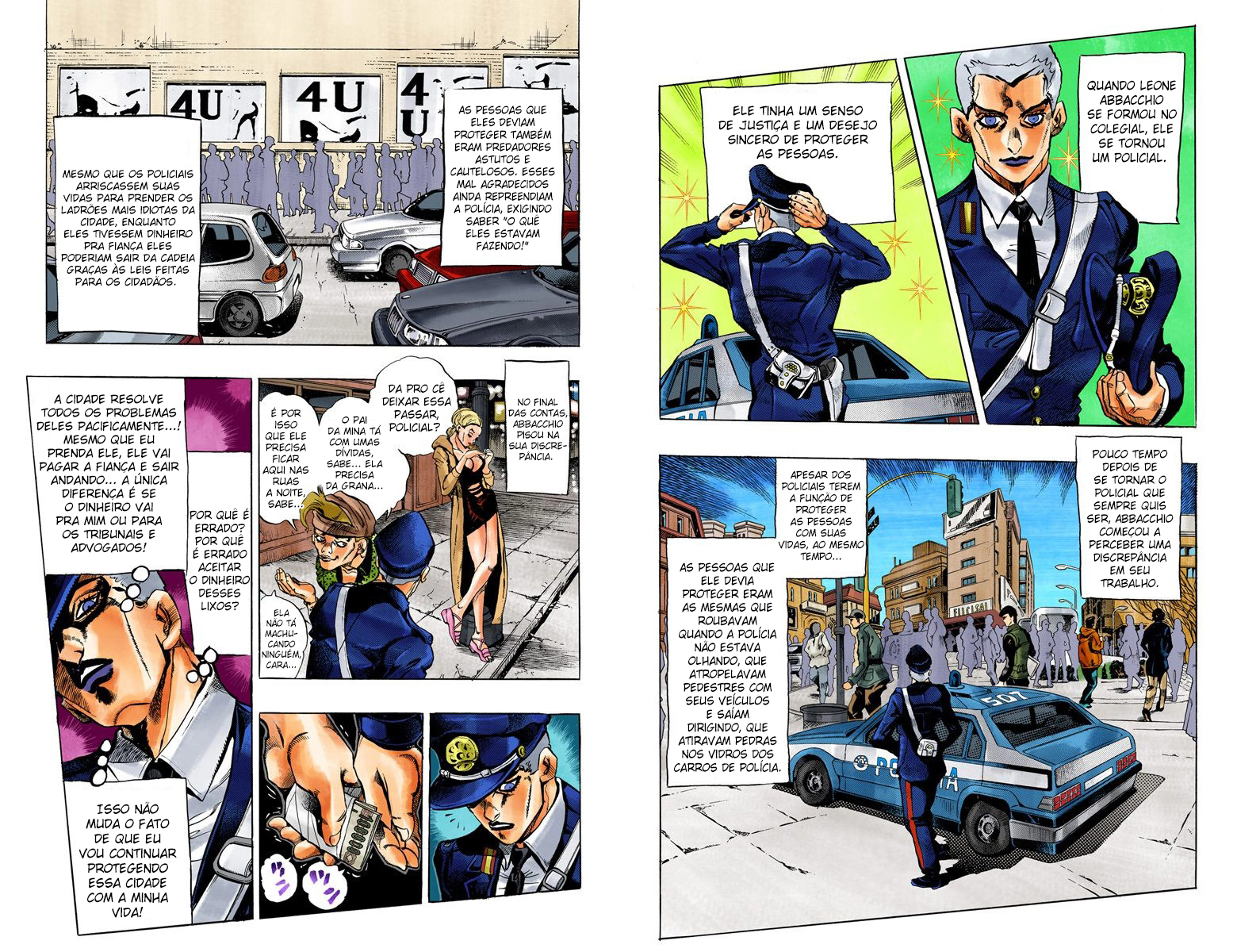 JoJo's Bizarre Adventure, Part 5: Golden Wind - Digital Colored Comics Capítulo 45 Página 2