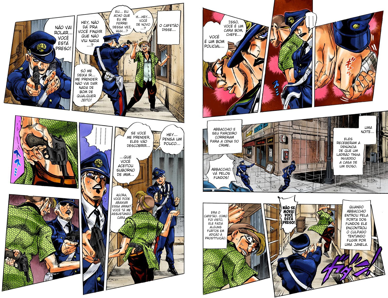JoJo's Bizarre Adventure, Part 5: Golden Wind - Digital Colored Comics Capítulo 45 Página 3