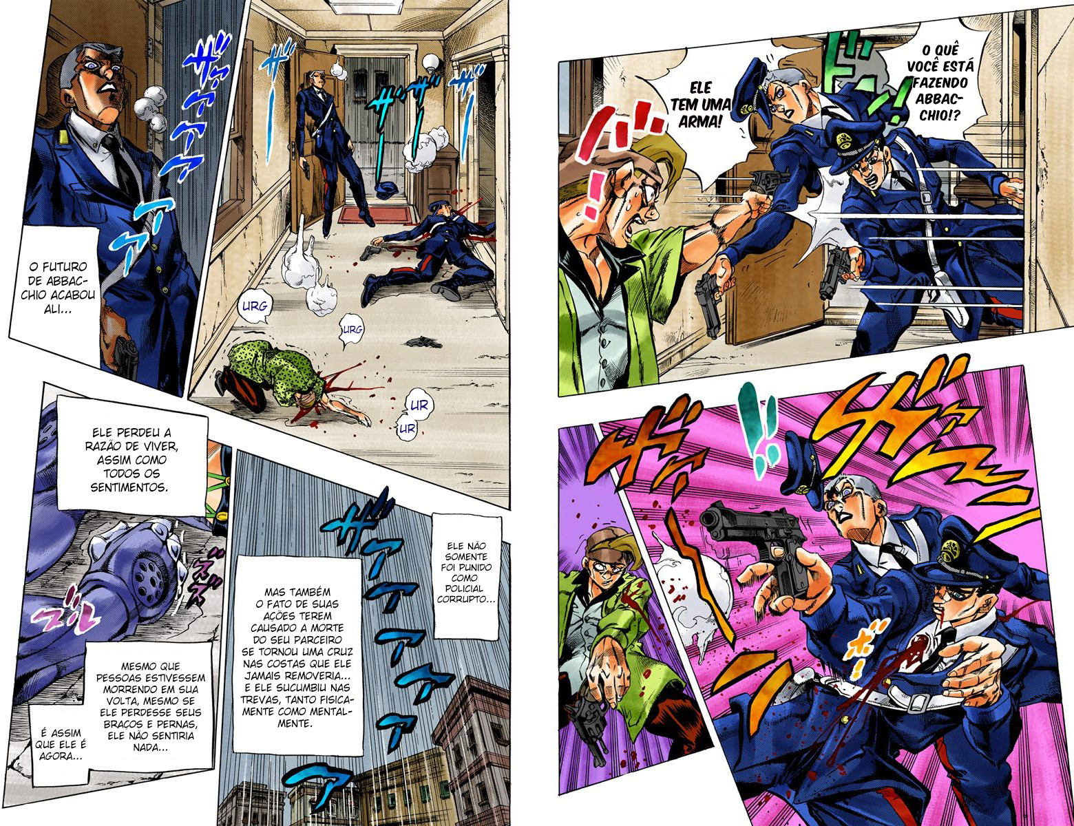 JoJo's Bizarre Adventure, Part 5: Golden Wind - Digital Colored Comics Capítulo 45 Página 4