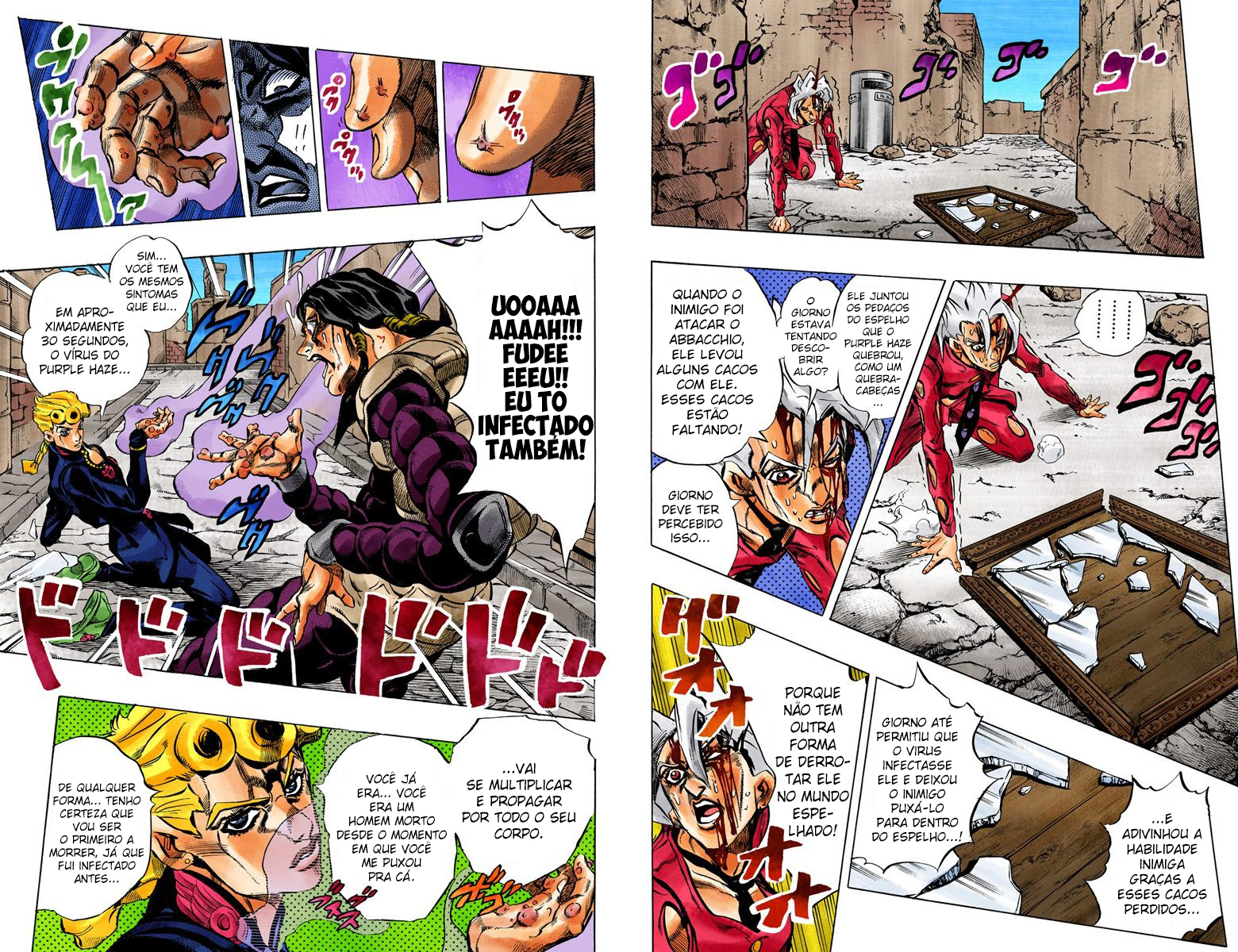 JoJo's Bizarre Adventure, Part 5: Golden Wind - Digital Colored Comics Capítulo 45 Página 6