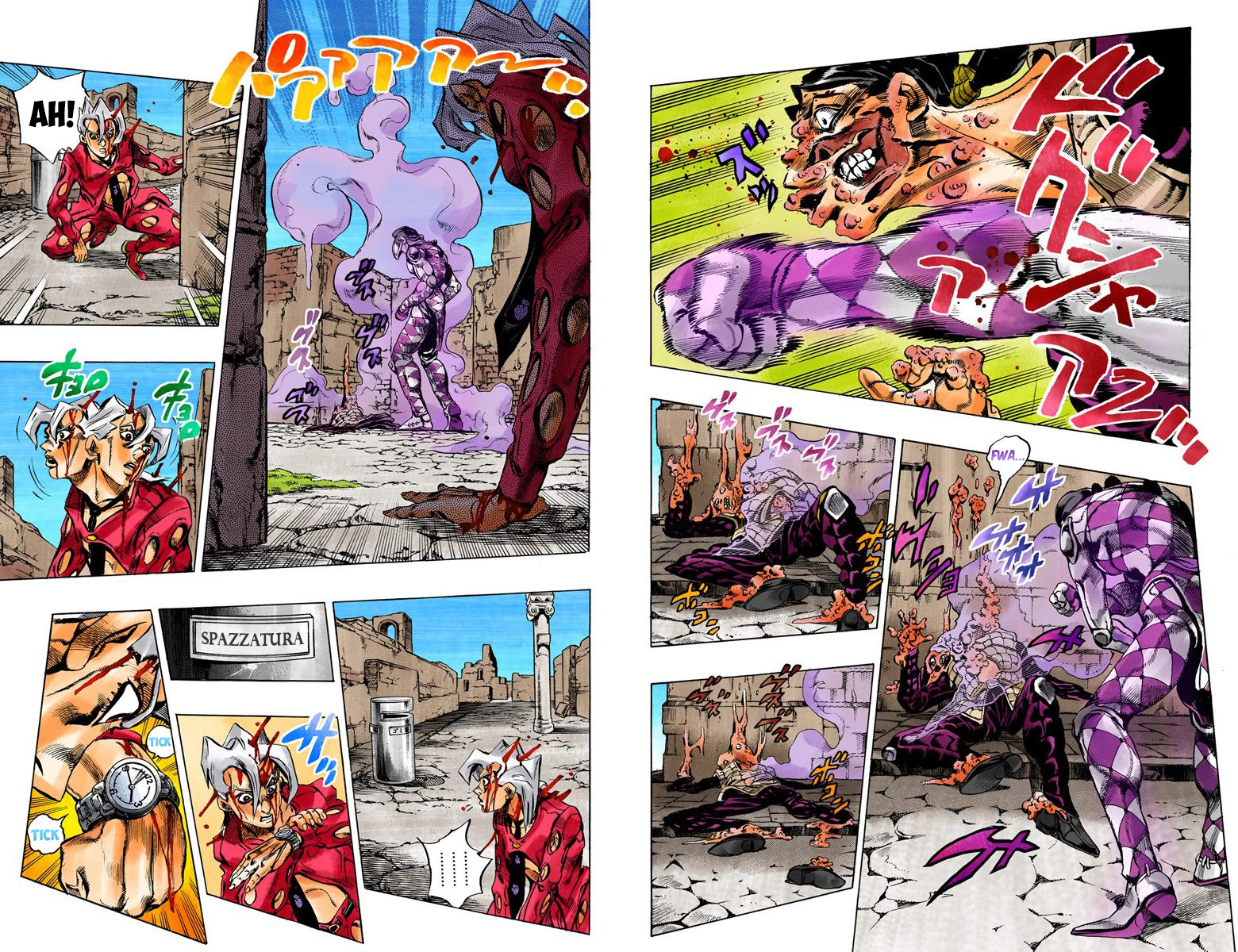 JoJo's Bizarre Adventure, Part 5: Golden Wind - Digital Colored Comics Capítulo 46 Página 5