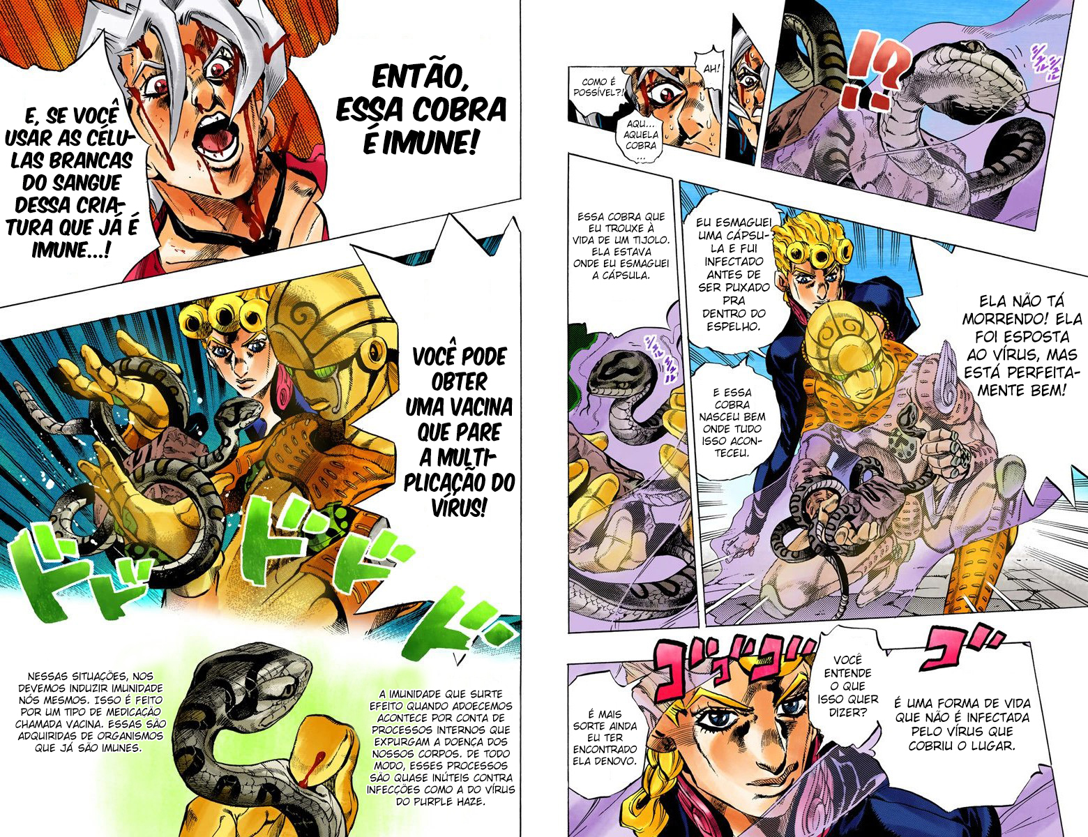 JoJo's Bizarre Adventure, Part 5: Golden Wind - Digital Colored Comics Capítulo 46 Página 7