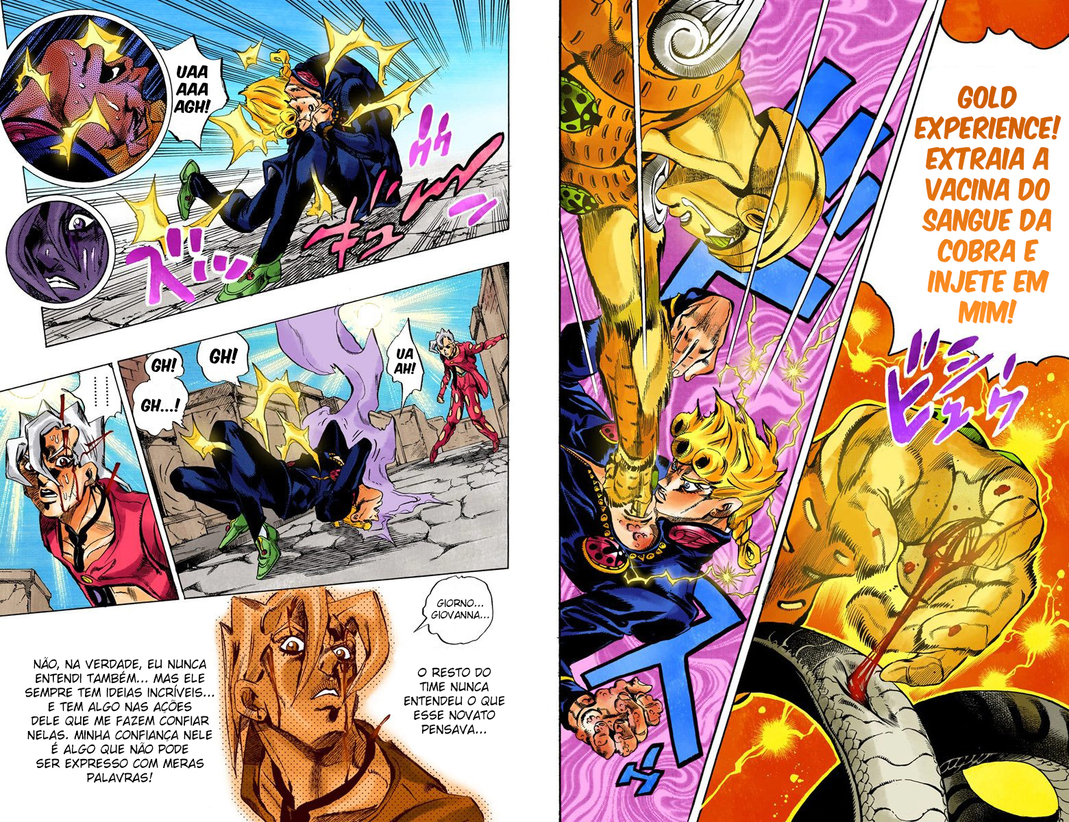 JoJo's Bizarre Adventure, Part 5: Golden Wind - Digital Colored Comics Capítulo 46 Página 8