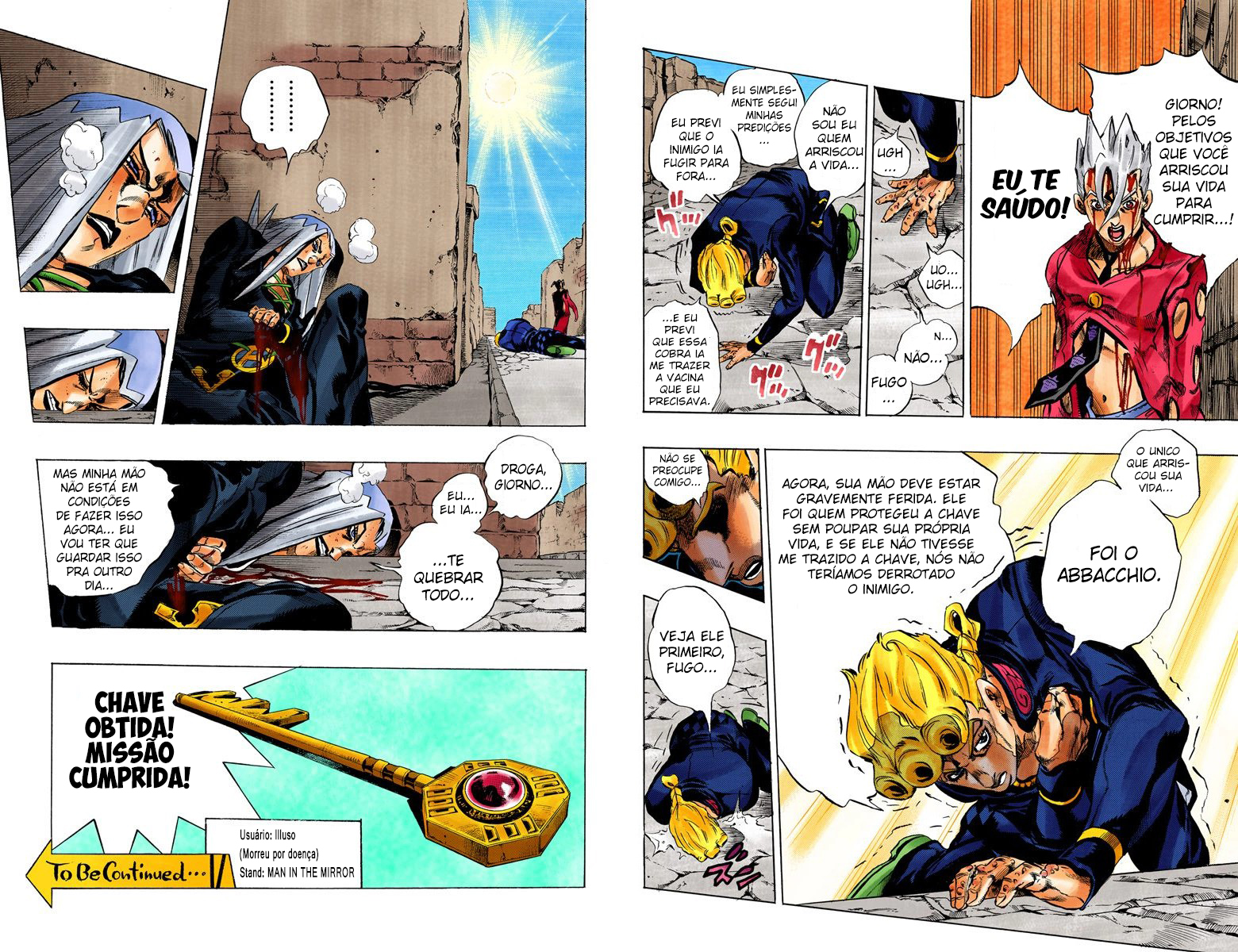 JoJo's Bizarre Adventure, Part 5: Golden Wind - Digital Colored Comics Capítulo 46 Página 9