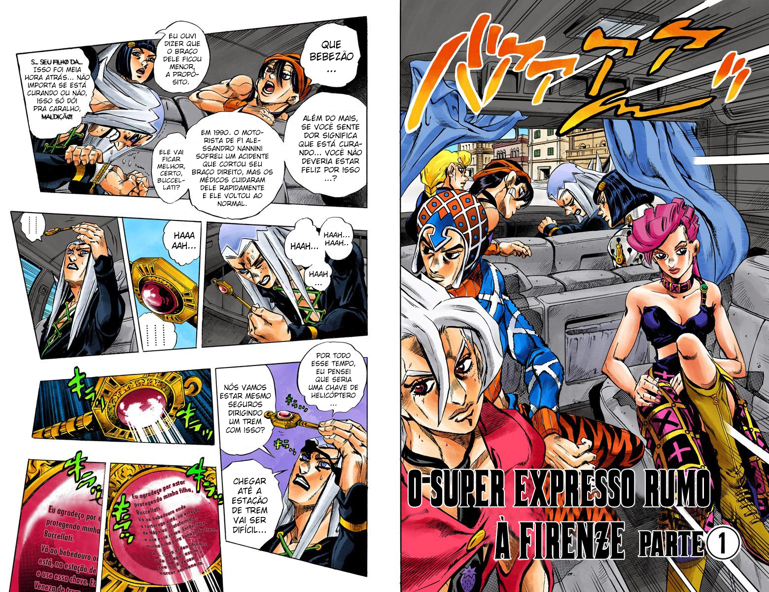 JoJo's Bizarre Adventure, Part 5: Golden Wind - Digital Colored Comics Capítulo 47 Página 2