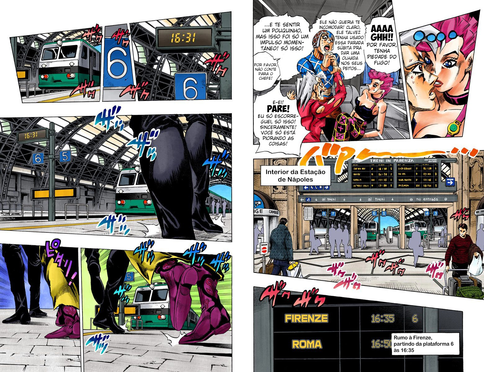 JoJo's Bizarre Adventure, Part 5: Golden Wind - Digital Colored Comics Capítulo 47 Página 5