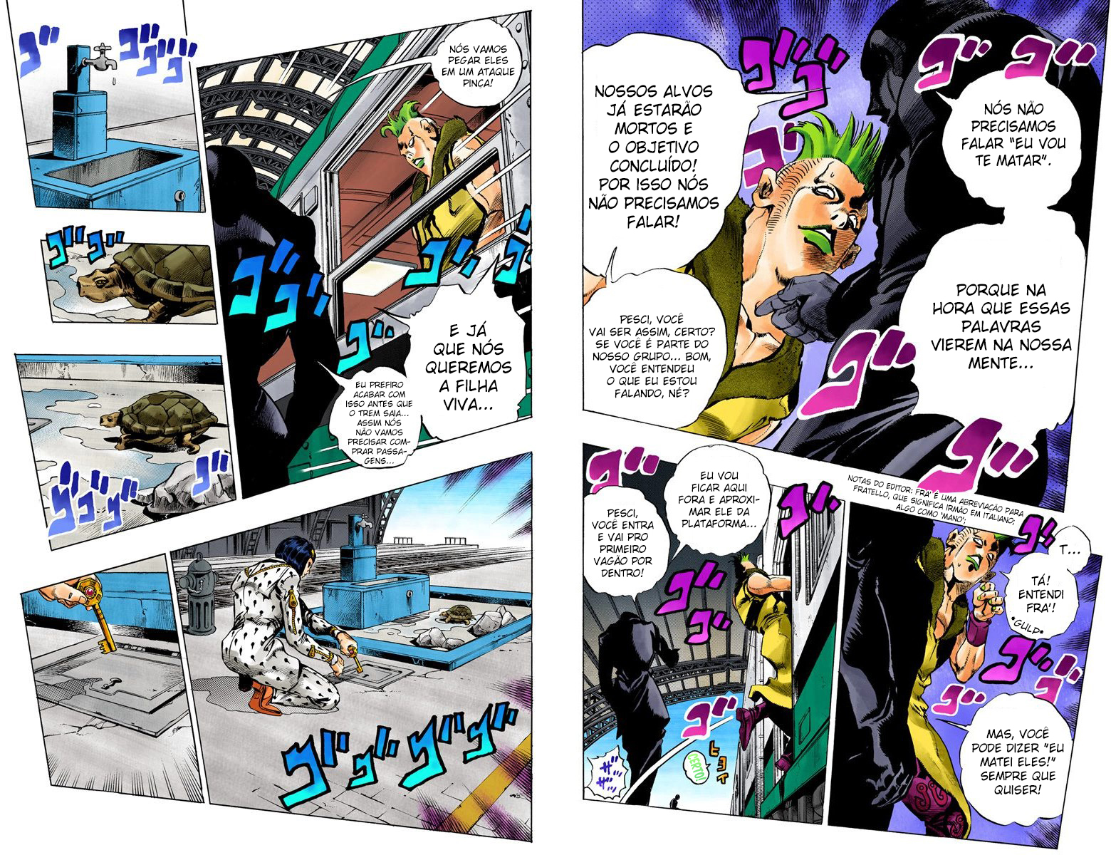 JoJo's Bizarre Adventure, Part 5: Golden Wind - Digital Colored Comics Capítulo 47 Página 7