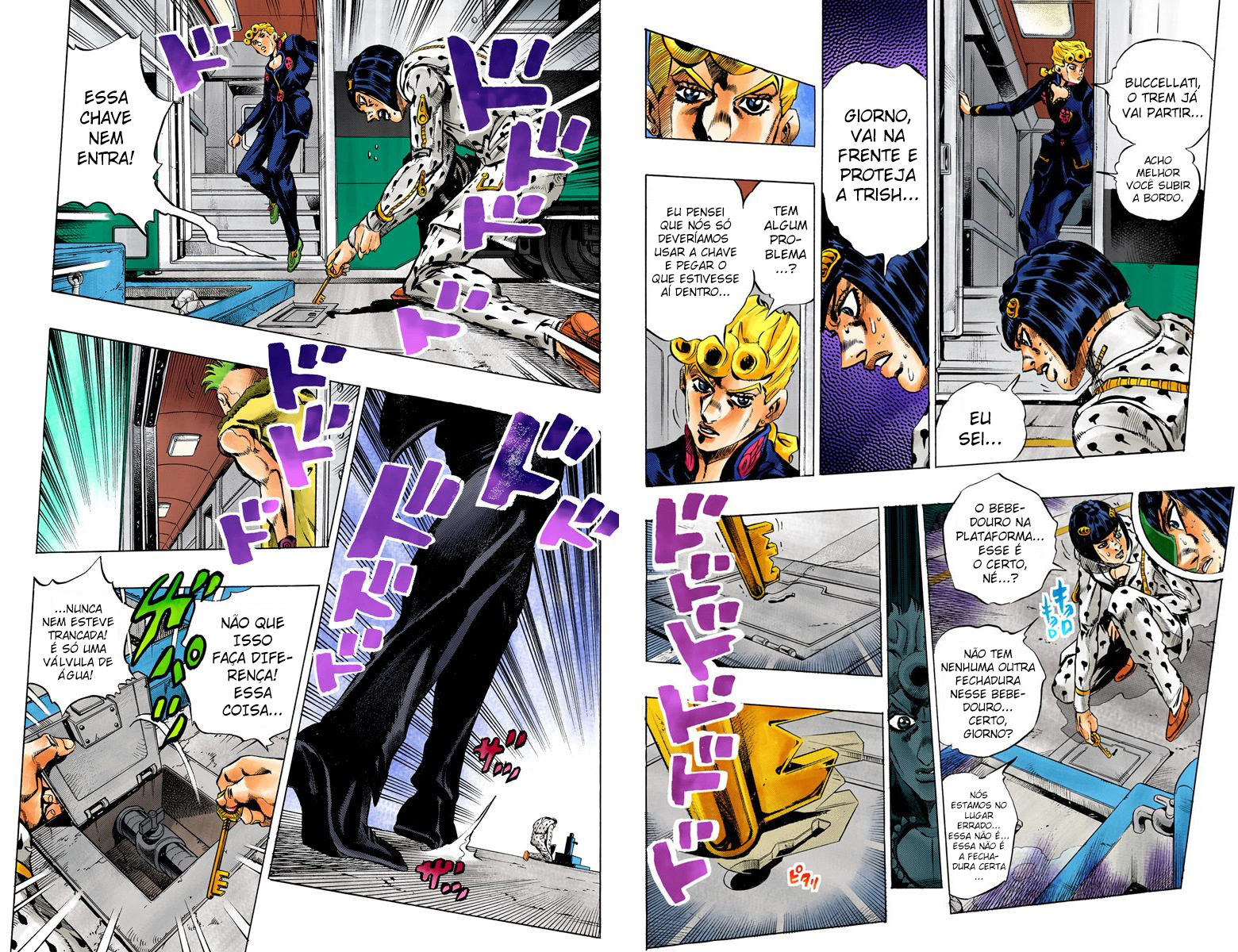 JoJo's Bizarre Adventure, Part 5: Golden Wind - Digital Colored Comics Capítulo 47 Página 8