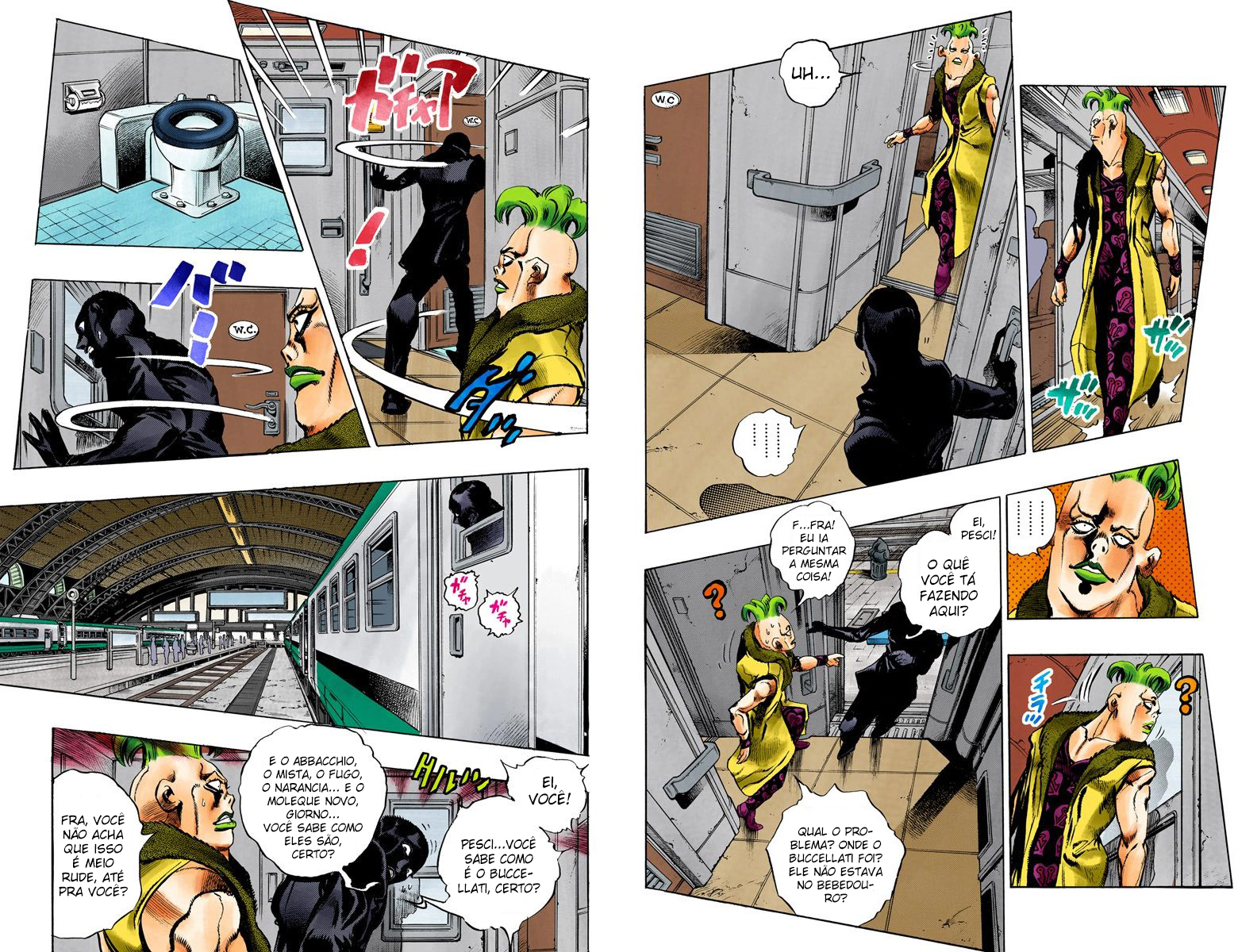 JoJo's Bizarre Adventure, Part 5: Golden Wind - Digital Colored Comics Capítulo 48 Página 3