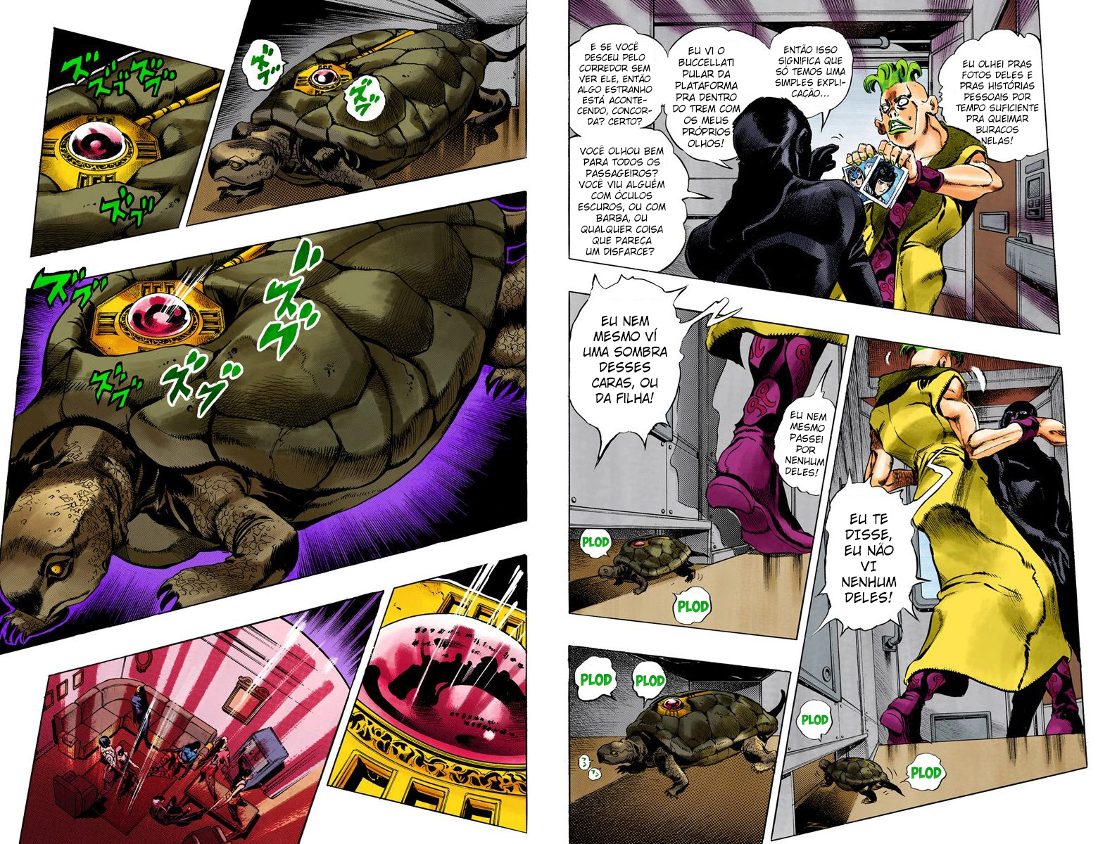JoJo's Bizarre Adventure, Part 5: Golden Wind - Digital Colored Comics Capítulo 48 Página 4