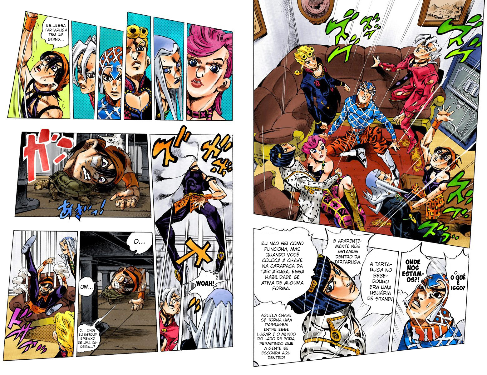 JoJo's Bizarre Adventure, Part 5: Golden Wind - Digital Colored Comics Capítulo 48 Página 5