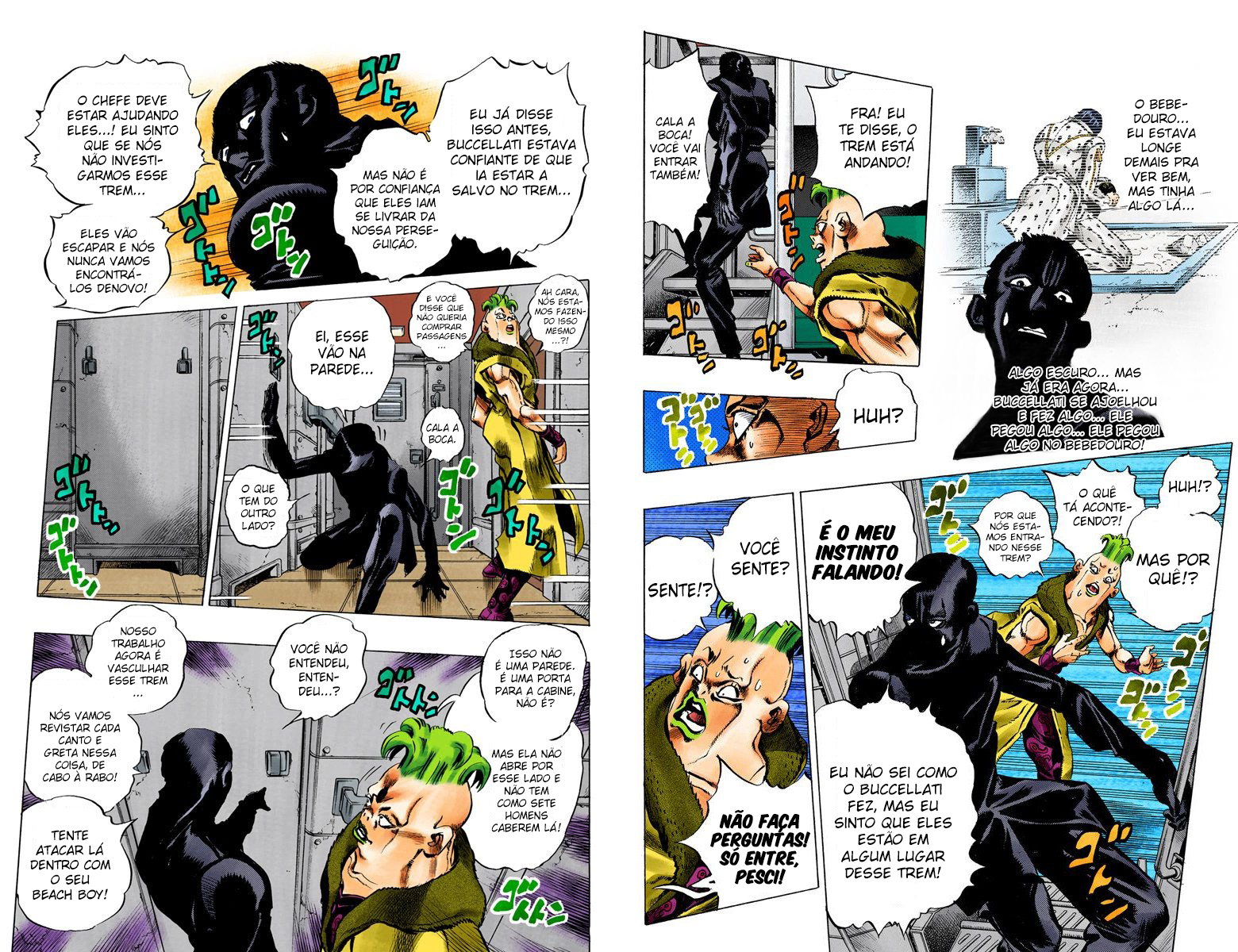 JoJo's Bizarre Adventure, Part 5: Golden Wind - Digital Colored Comics Capítulo 48 Página 7