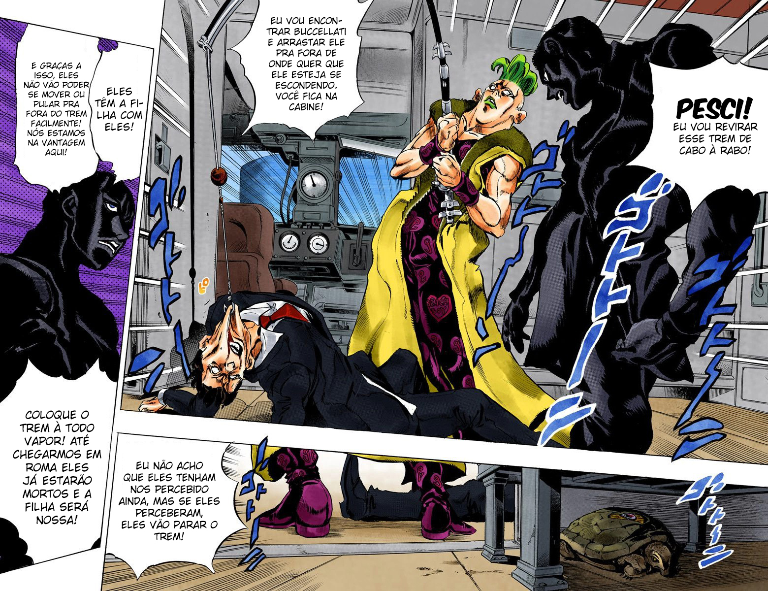JoJo's Bizarre Adventure, Part 5: Golden Wind - Digital Colored Comics Capítulo 49 Página 2