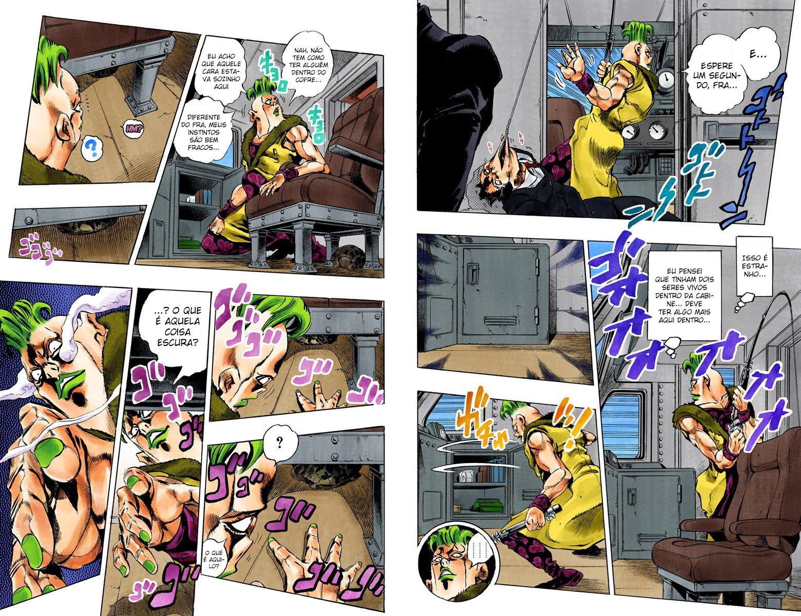 JoJo's Bizarre Adventure, Part 5: Golden Wind - Digital Colored Comics Capítulo 49 Página 3