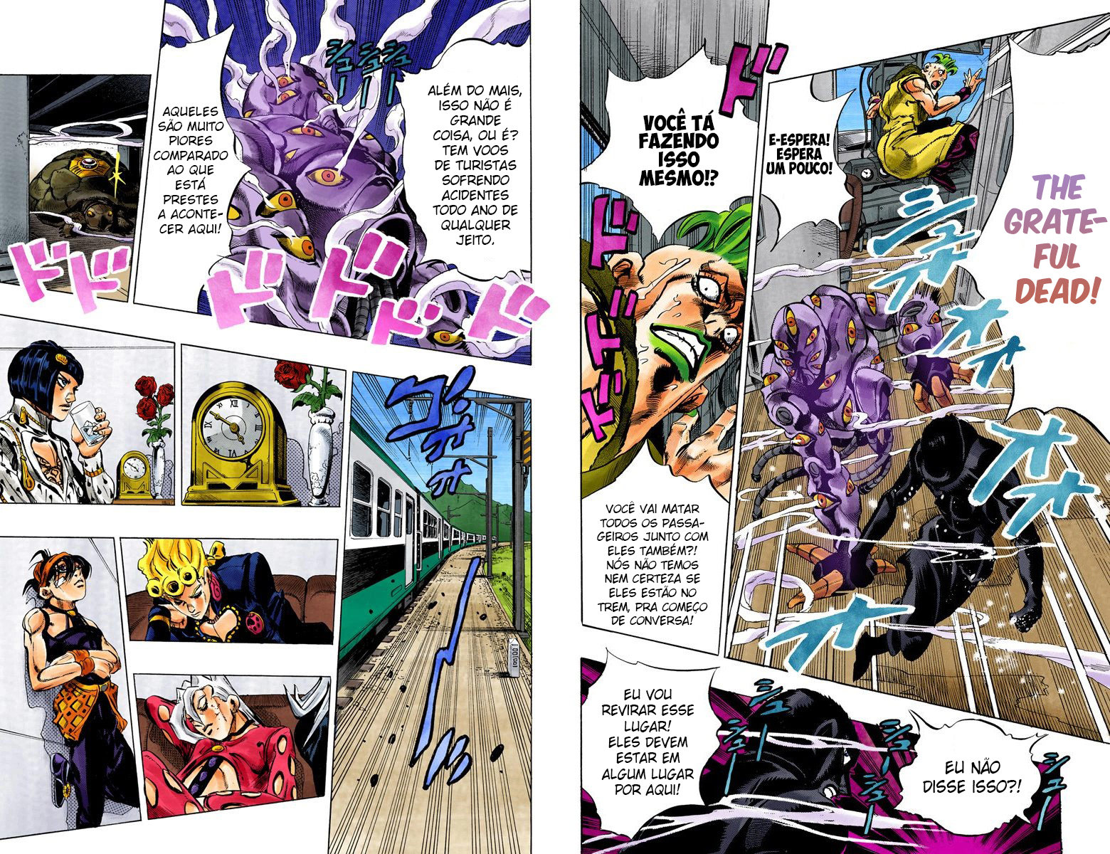 JoJo's Bizarre Adventure, Part 5: Golden Wind - Digital Colored Comics Capítulo 49 Página 5