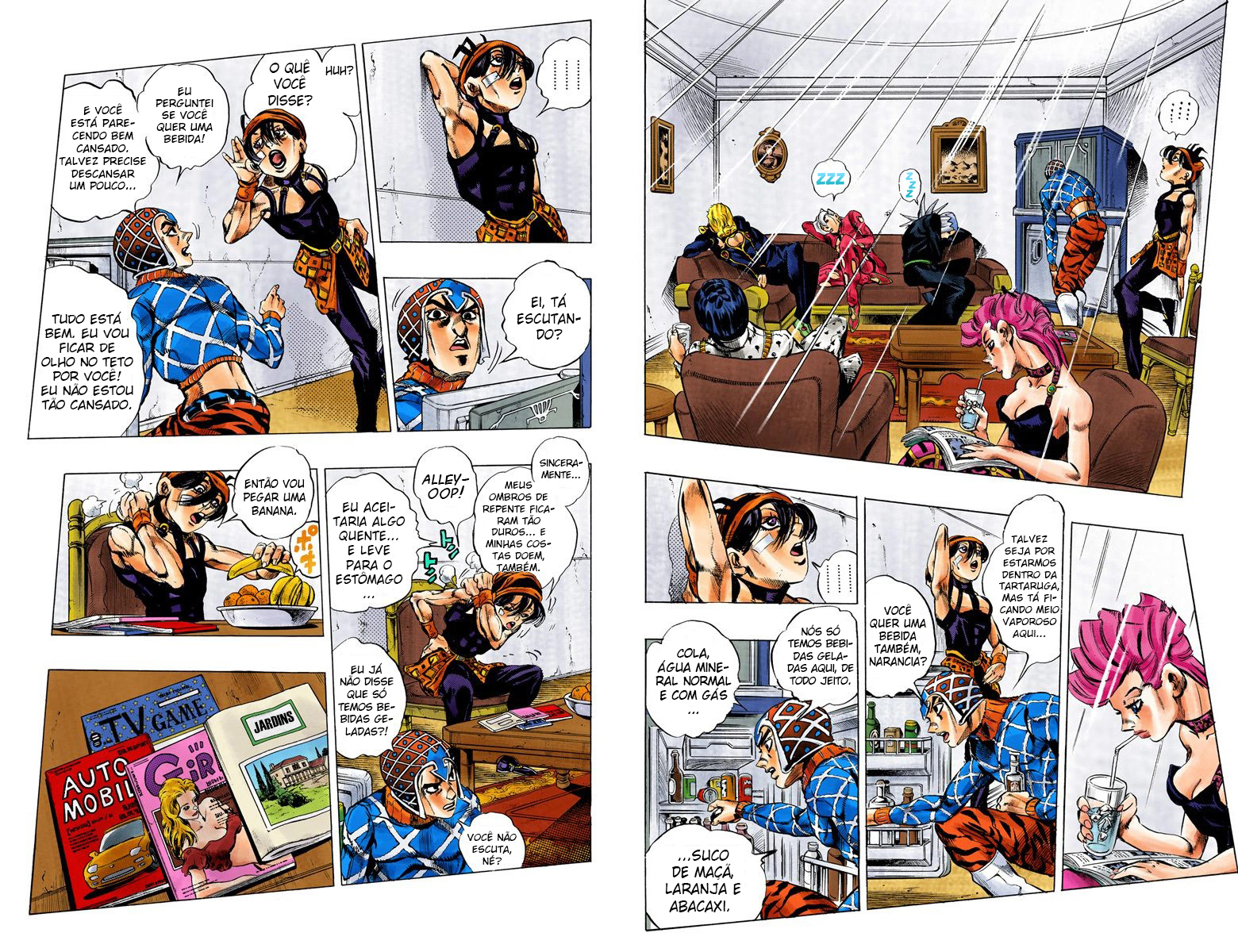 JoJo's Bizarre Adventure, Part 5: Golden Wind - Digital Colored Comics Capítulo 49 Página 6
