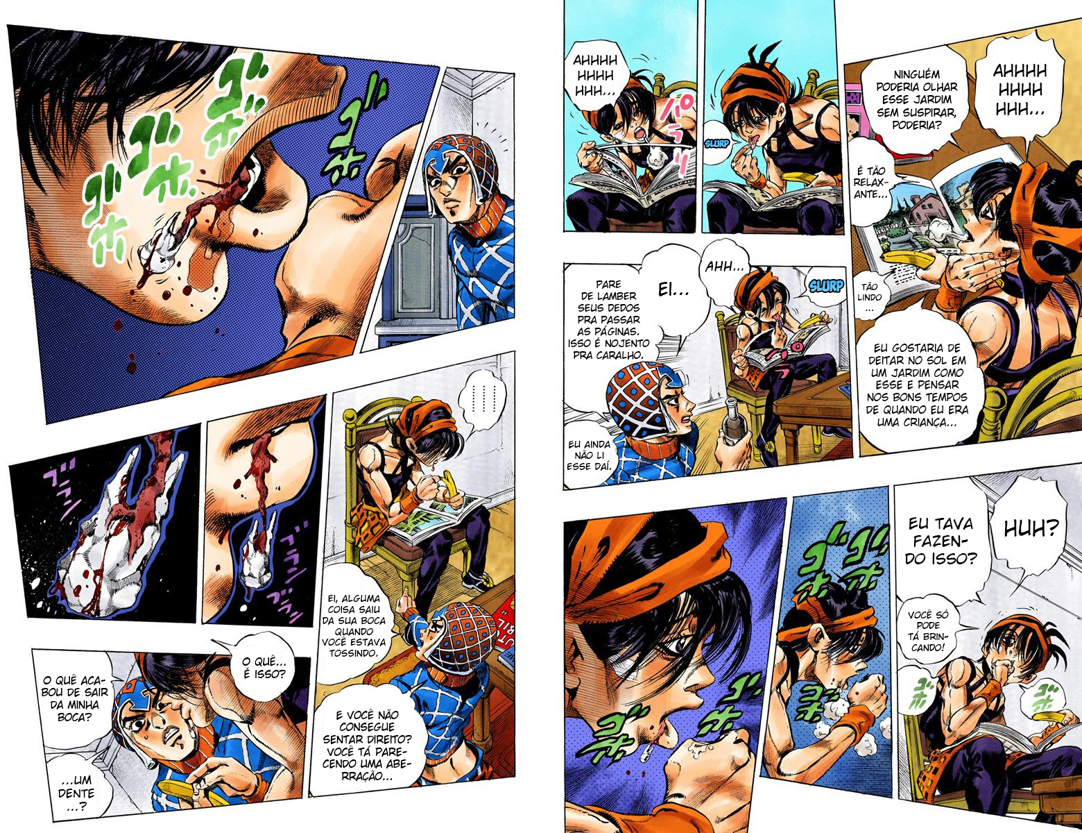 JoJo's Bizarre Adventure, Part 5: Golden Wind - Digital Colored Comics Capítulo 49 Página 7