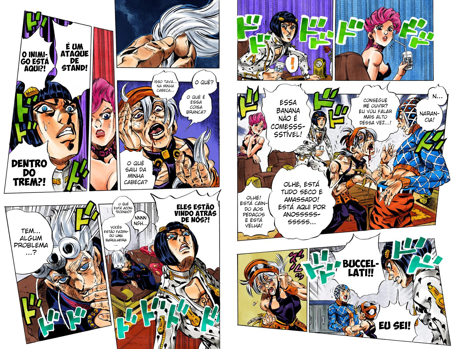 JoJo's Bizarre Adventure, Part 5: Golden Wind - Digital Colored Comics Capítulo 49 Página 9