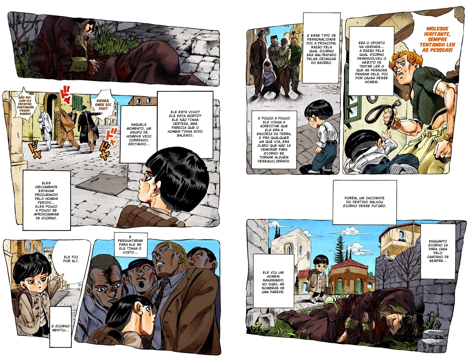 JoJo's Bizarre Adventure, Part 5: Golden Wind - Digital Colored Comics Capítulo 5 Página 3