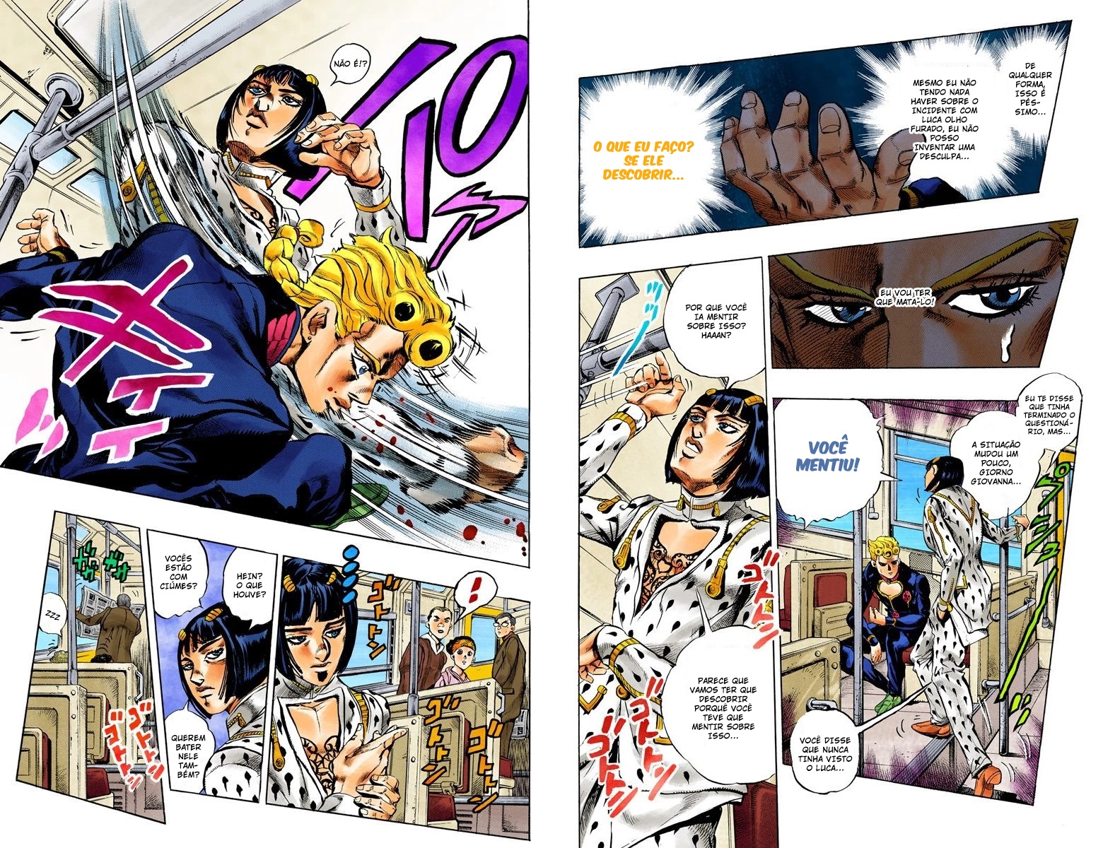 JoJo's Bizarre Adventure, Part 5: Golden Wind - Digital Colored Comics Capítulo 5 Página 7