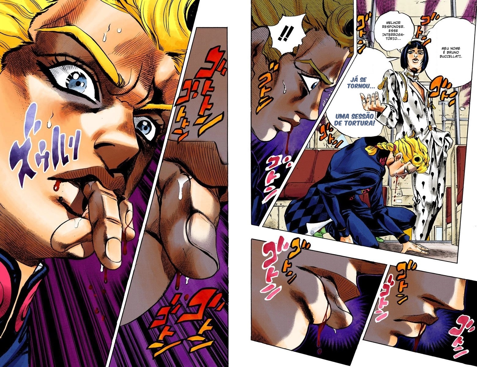 JoJo's Bizarre Adventure, Part 5: Golden Wind - Digital Colored Comics Capítulo 5 Página 8