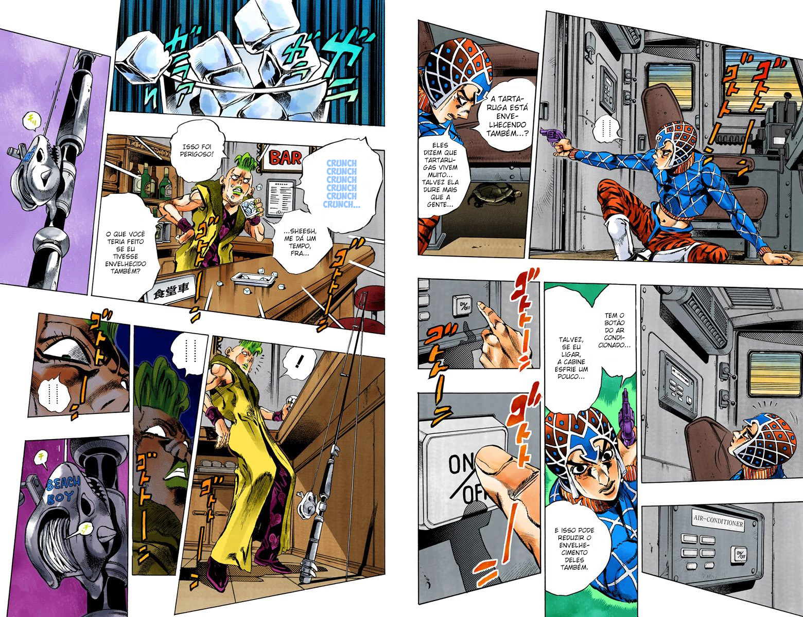 JoJo's Bizarre Adventure, Part 5: Golden Wind - Digital Colored Comics Capítulo 50 Página 10