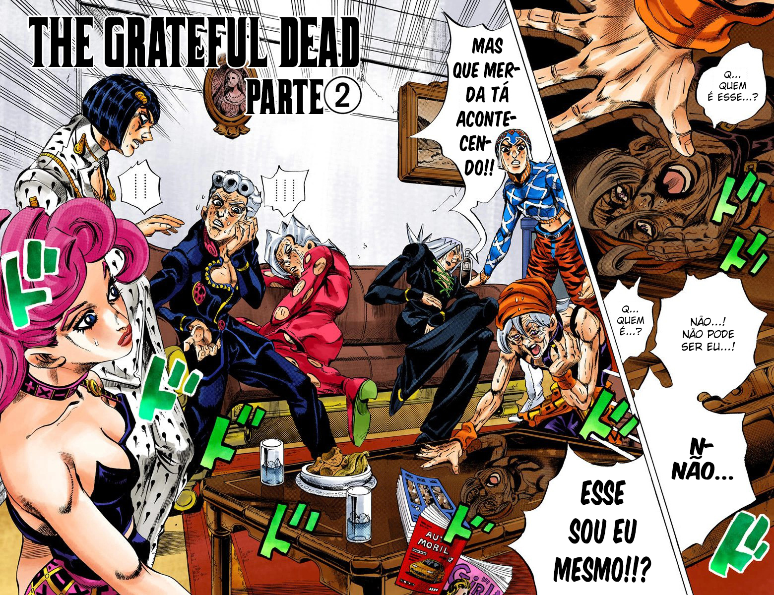 JoJo's Bizarre Adventure, Part 5: Golden Wind - Digital Colored Comics Capítulo 50 Página 2