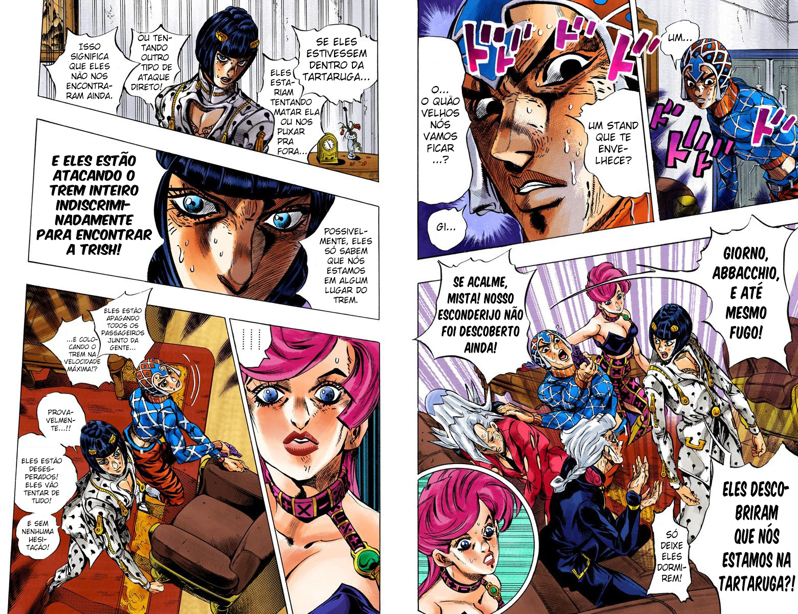 JoJo's Bizarre Adventure, Part 5: Golden Wind - Digital Colored Comics Capítulo 50 Página 3