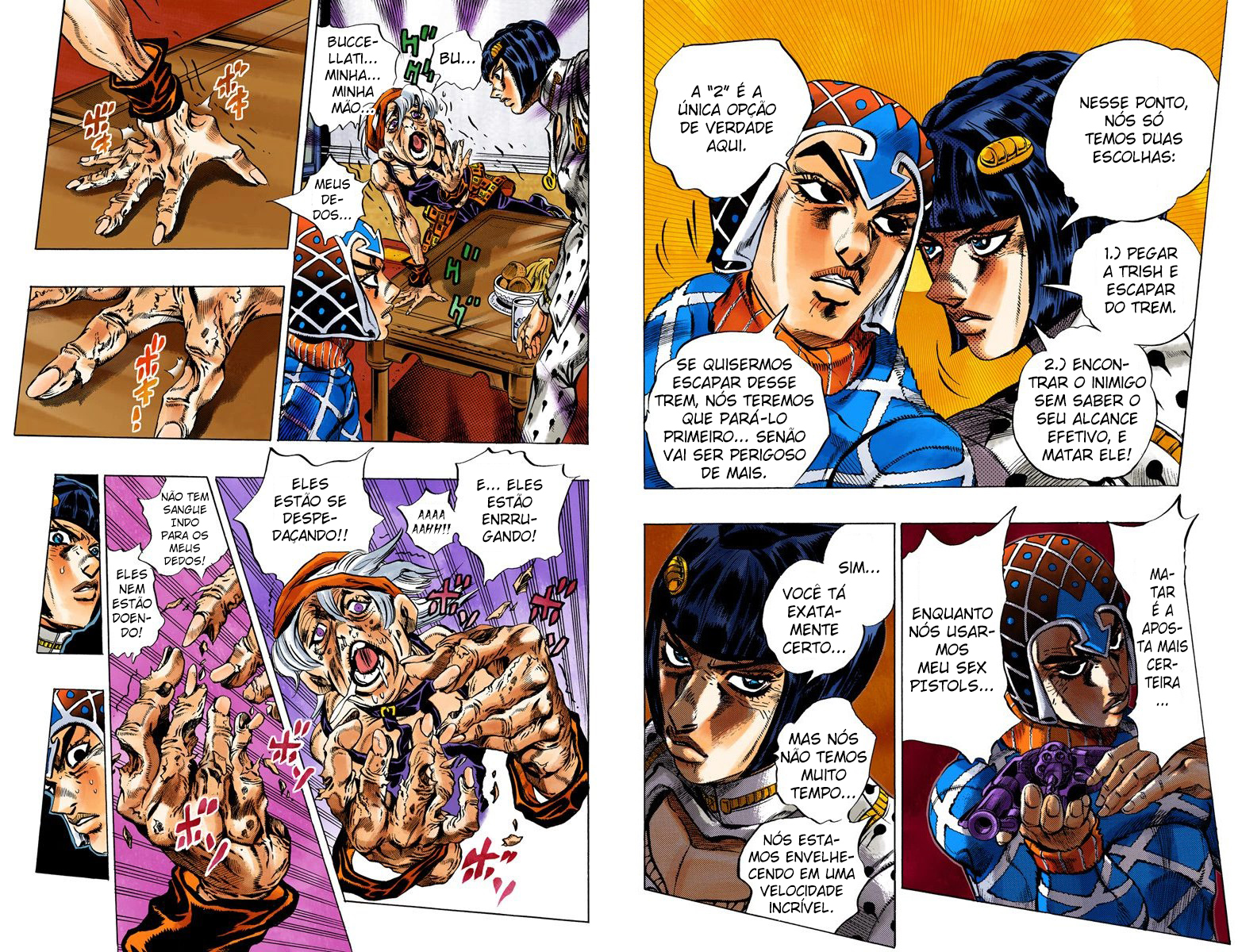 JoJo's Bizarre Adventure, Part 5: Golden Wind - Digital Colored Comics Capítulo 50 Página 4