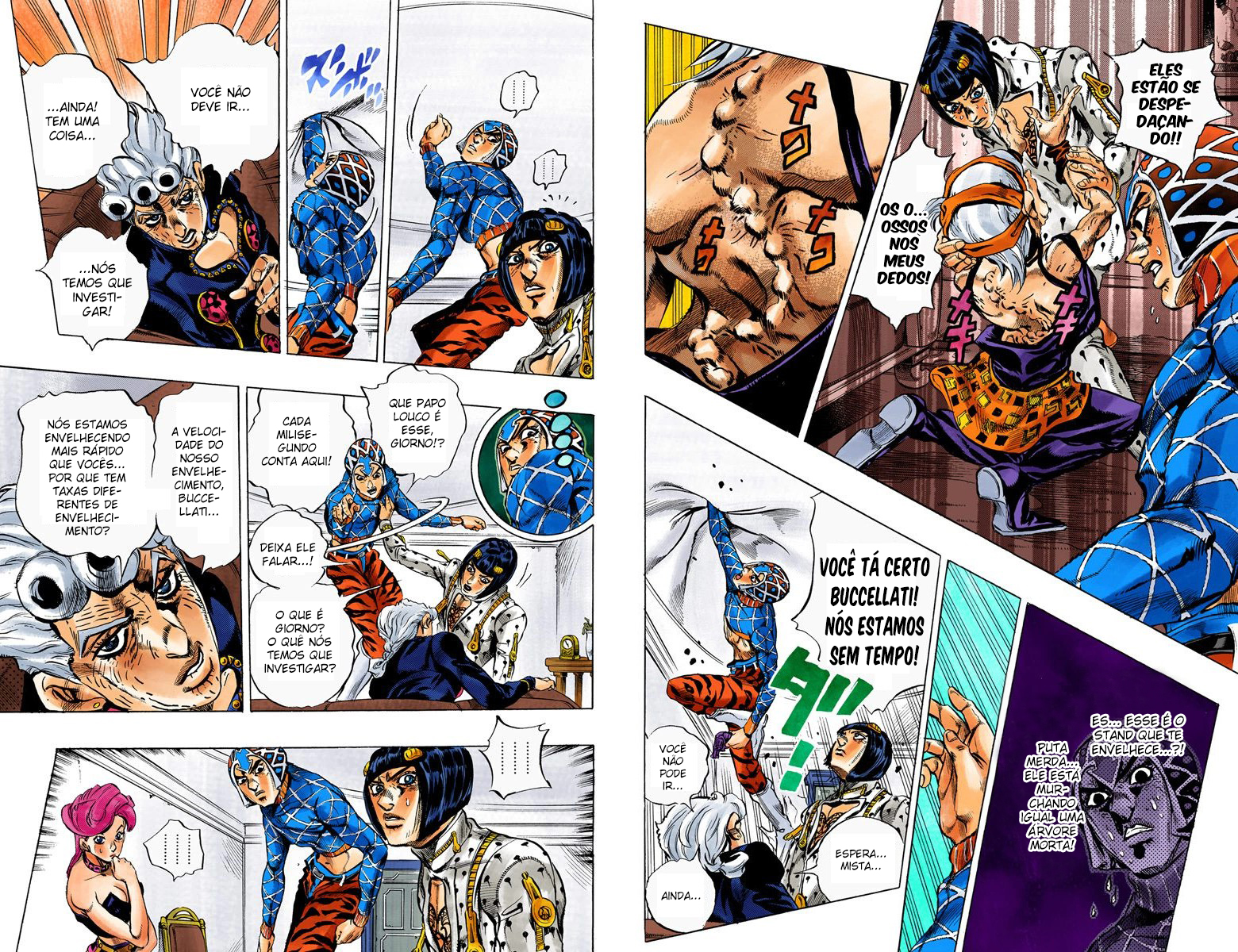 JoJo's Bizarre Adventure, Part 5: Golden Wind - Digital Colored Comics Capítulo 50 Página 5
