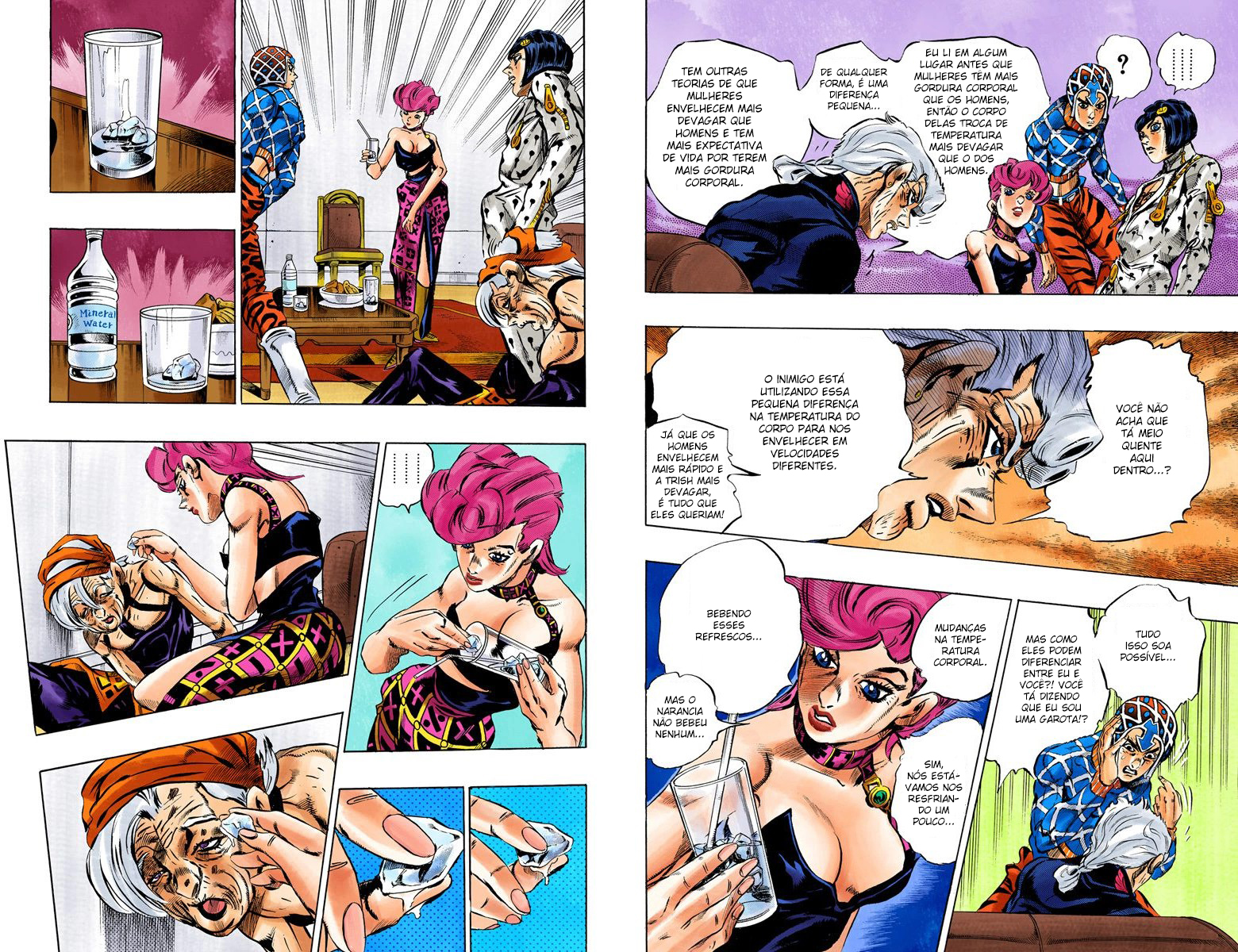 JoJo's Bizarre Adventure, Part 5: Golden Wind - Digital Colored Comics Capítulo 50 Página 7