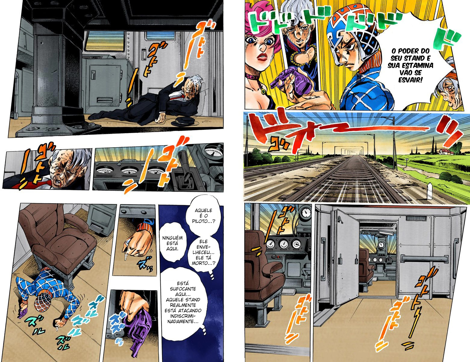 JoJo's Bizarre Adventure, Part 5: Golden Wind - Digital Colored Comics Capítulo 50 Página 9