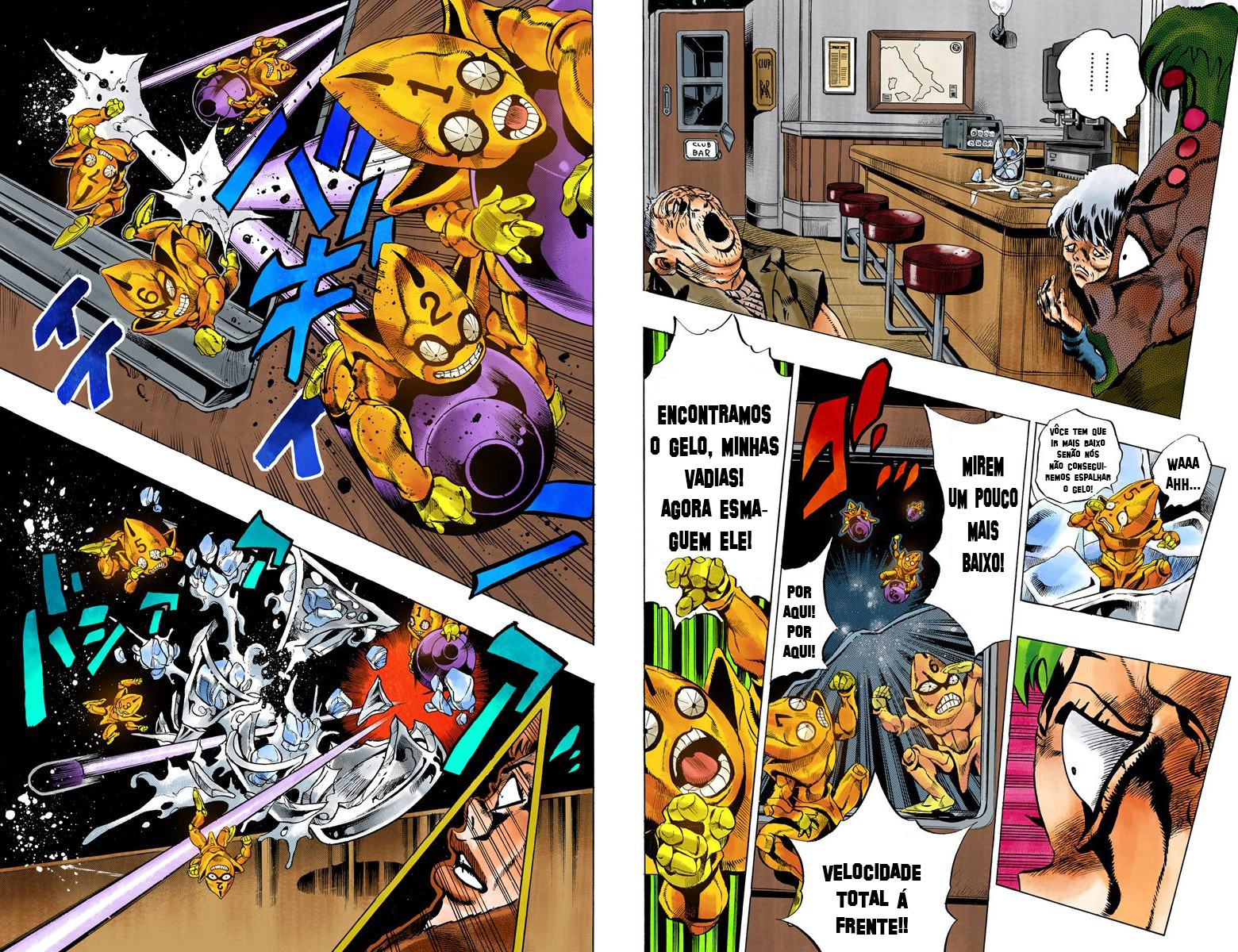 JoJo's Bizarre Adventure, Part 5: Golden Wind - Digital Colored Comics Capítulo 51 Página 10