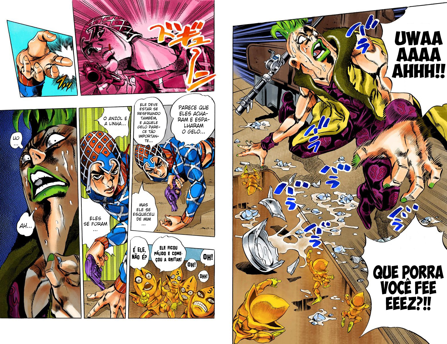JoJo's Bizarre Adventure, Part 5: Golden Wind - Digital Colored Comics Capítulo 51 Página 11