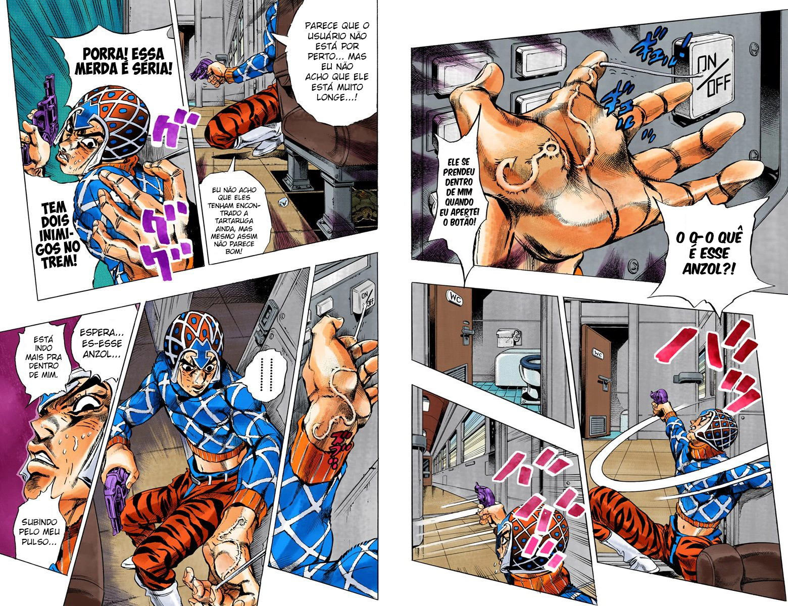 JoJo's Bizarre Adventure, Part 5: Golden Wind - Digital Colored Comics Capítulo 51 Página 3